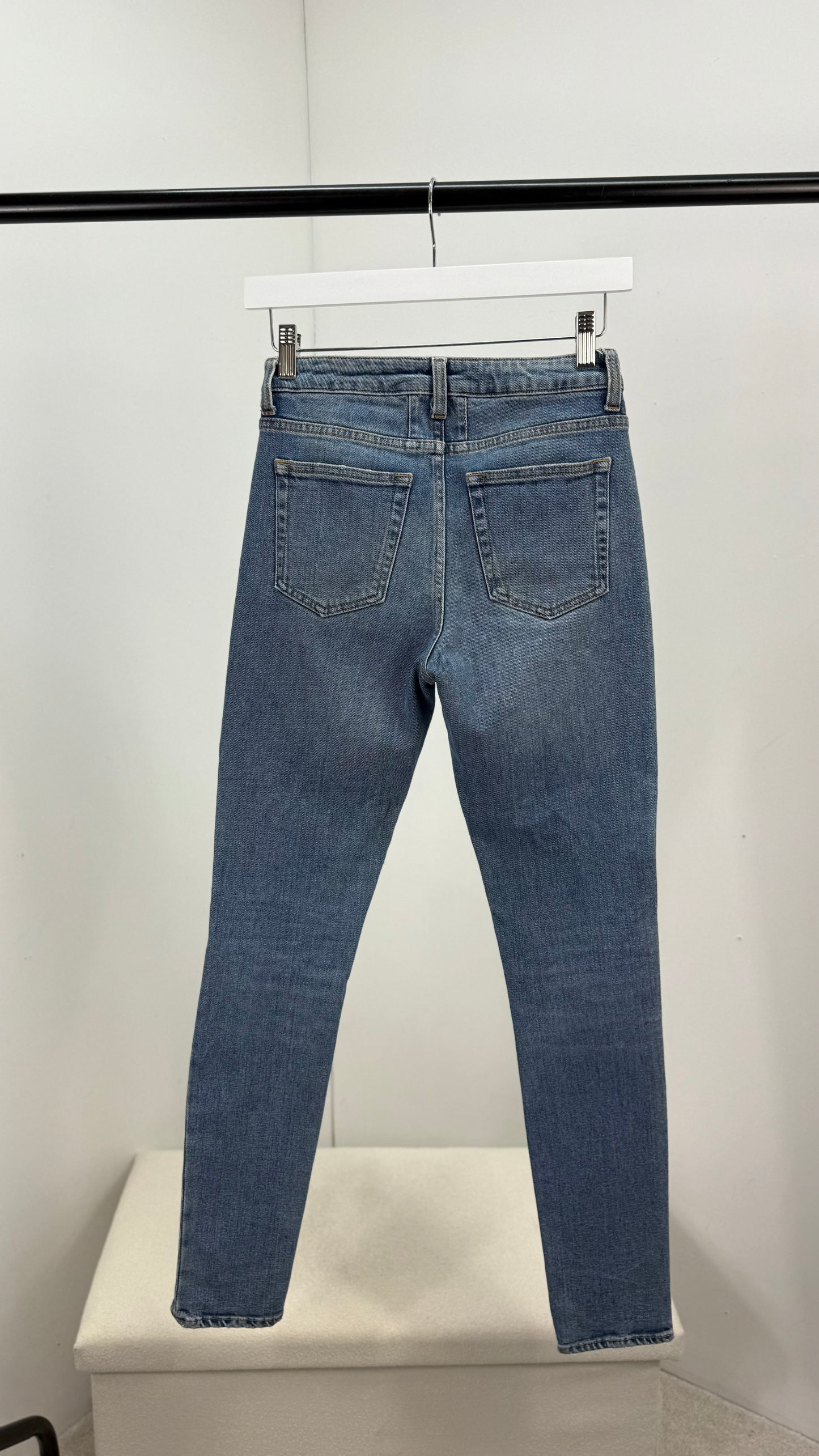 Saint Laurent Acid Light Blue Wash Jeans - UK 6/8