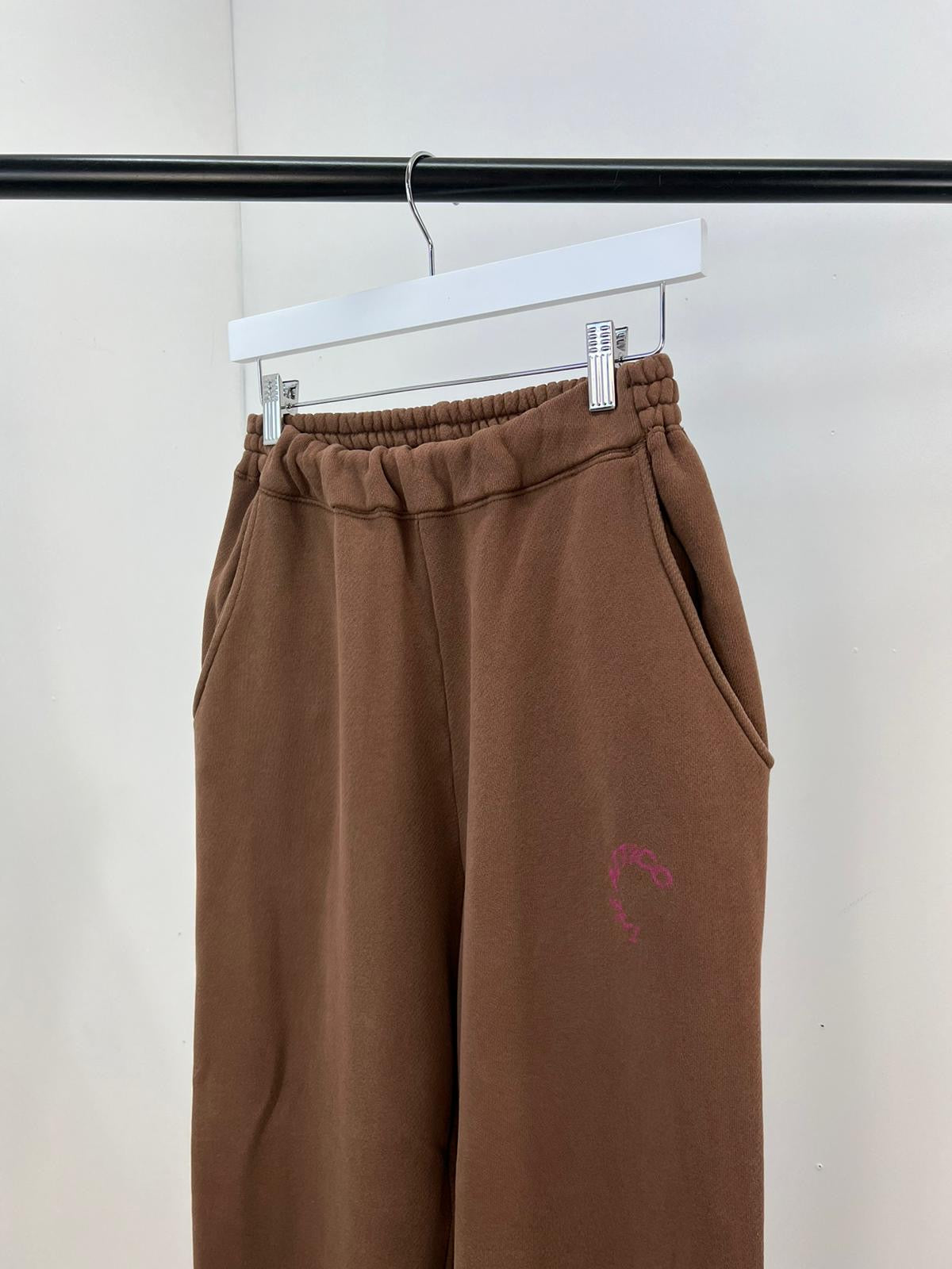 The Attico Brown Tracksuit Bottoms - XS, Suited For UK 8