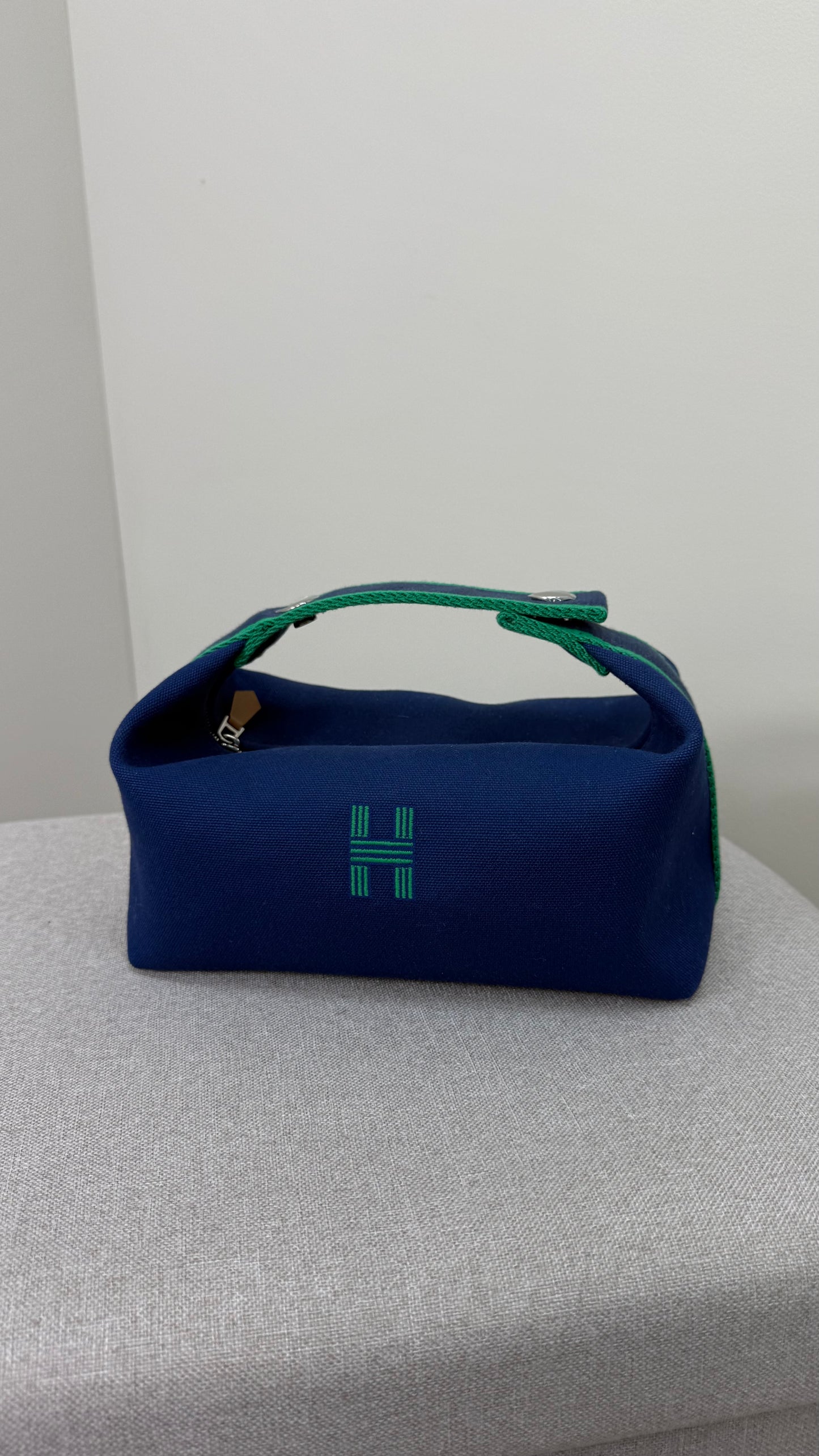 Hermes Blue Bride-a-Brac Blue Vanity Case