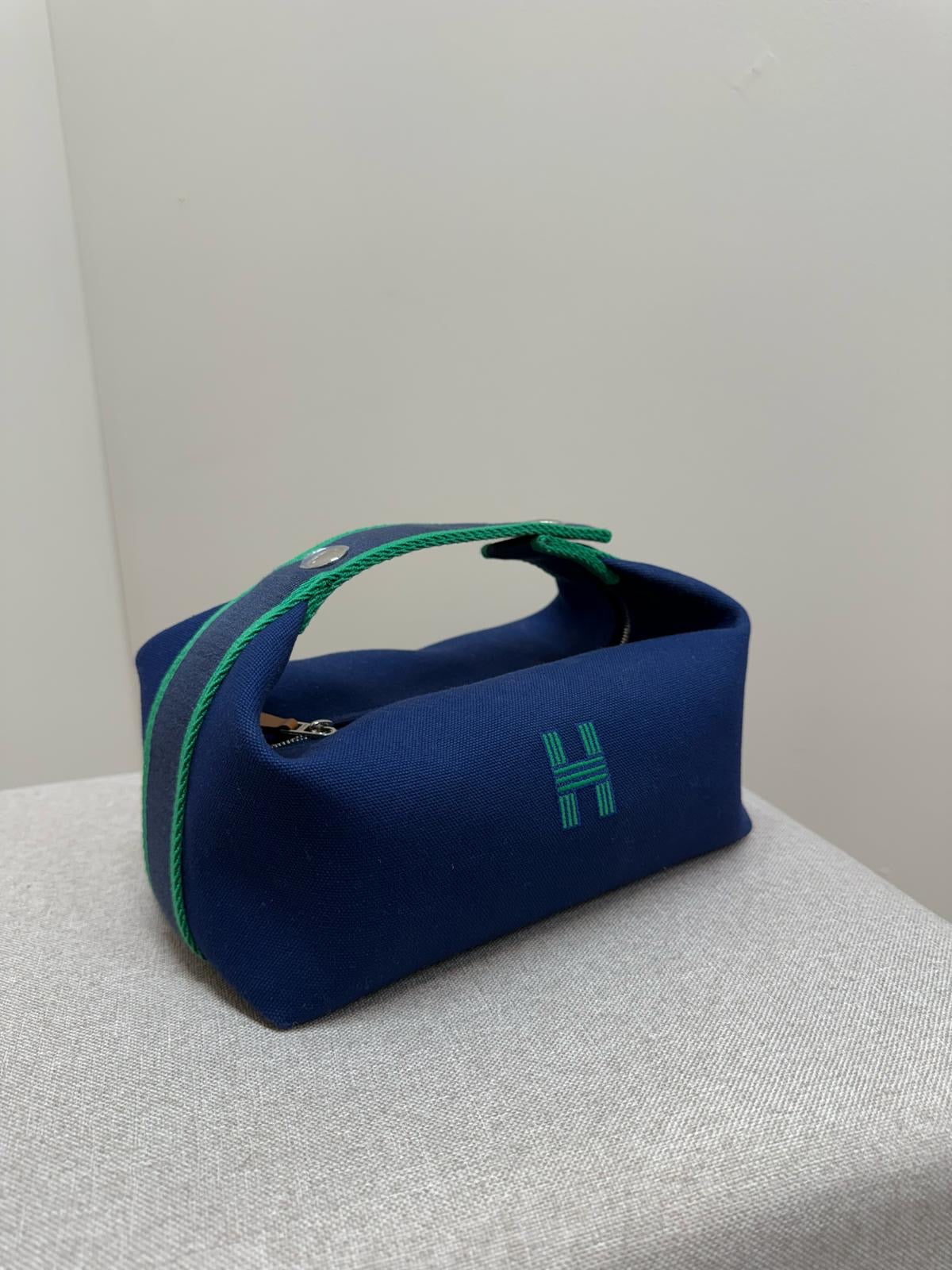 Hermes Blue Bride-a-Brac Blue Vanity Case