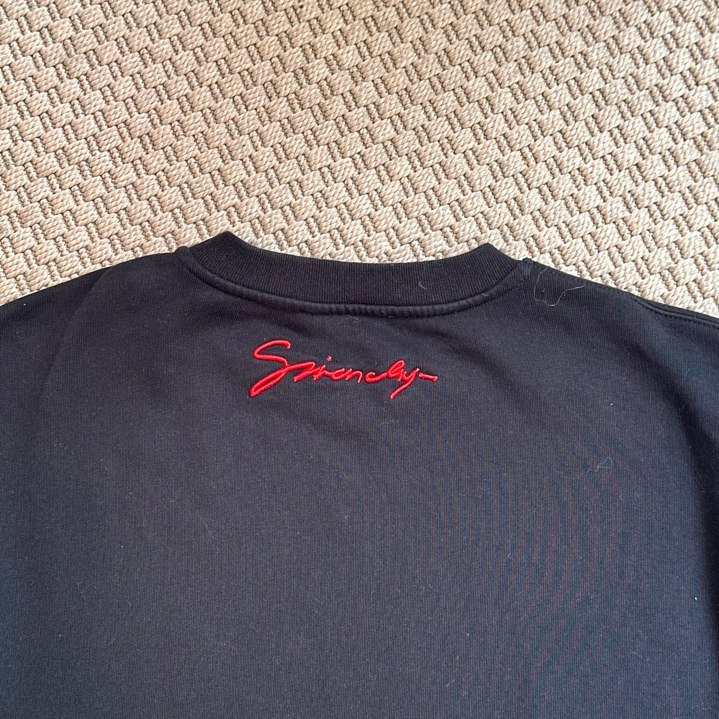 Givenchy Black Lion Print Sweatshirt - XL