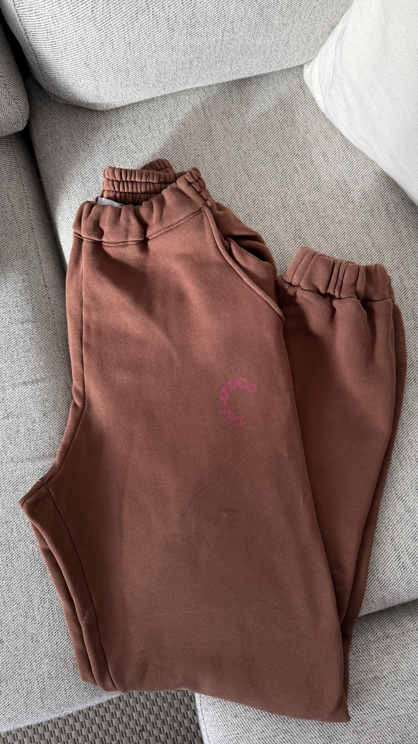 The Attico Brown Tracksuit Bottoms - XS, Suited For UK 8
