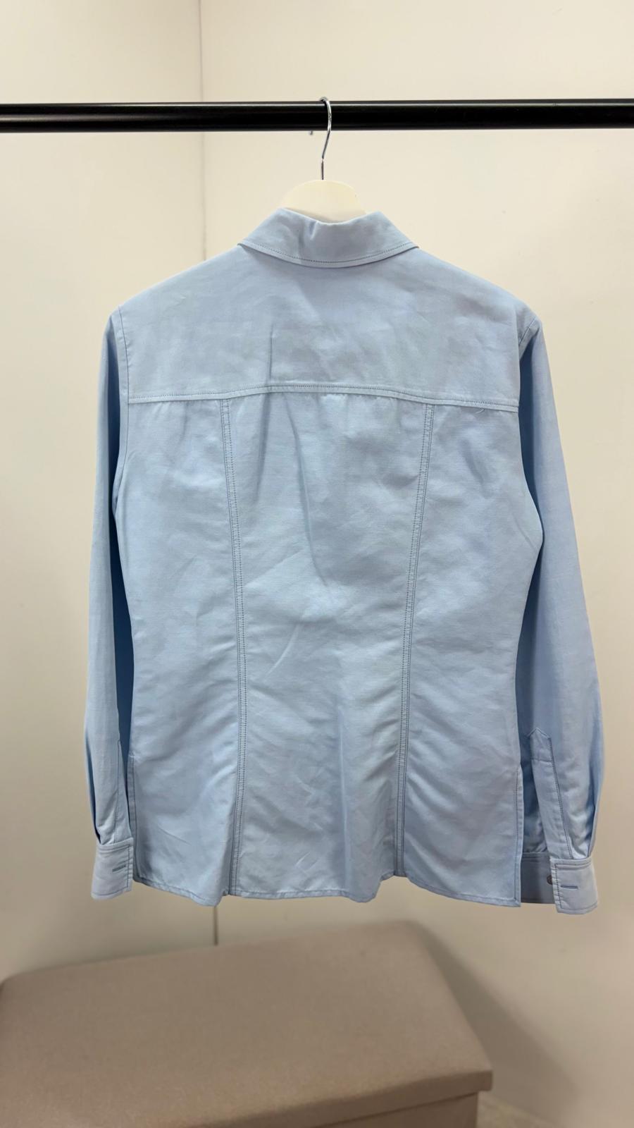 Stella McCartney Blue 2 Pocket Shirt - UK 10