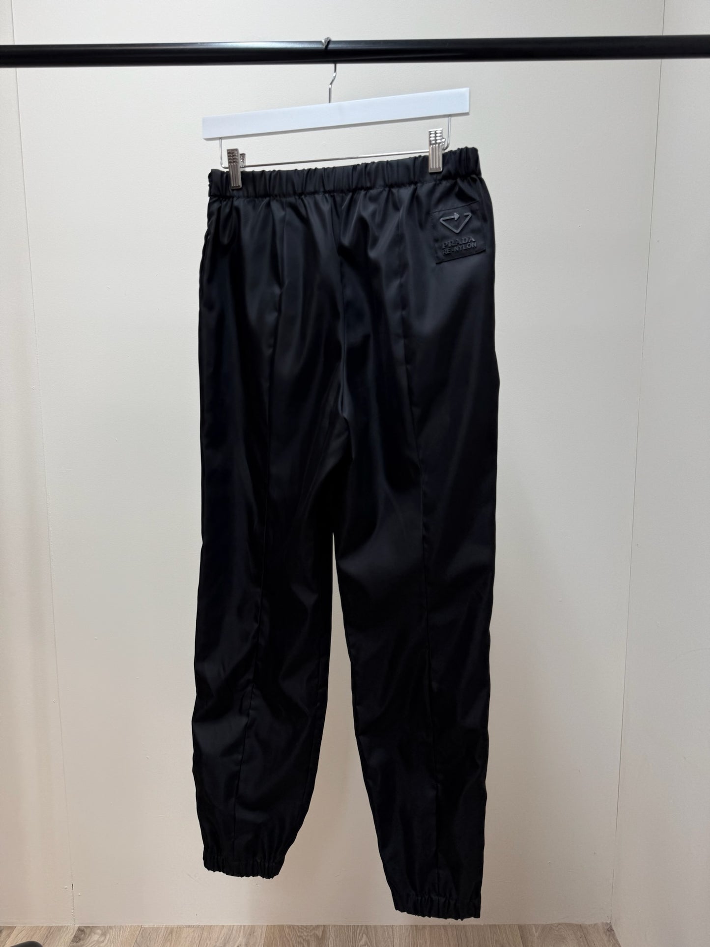 Prada Straight-Leg Re-Nylon Gabardine Trousers-42/Small