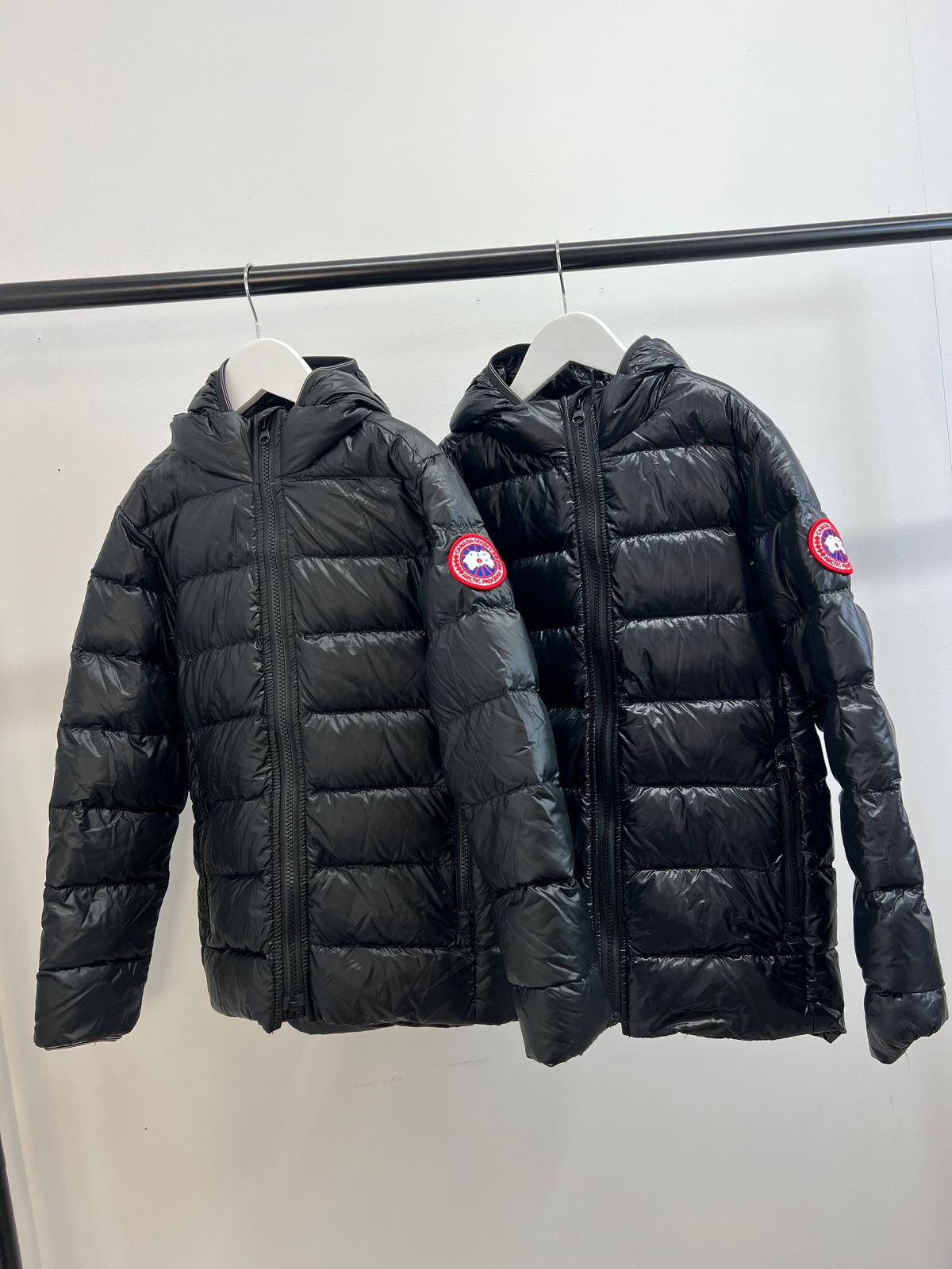 Canada Goose kids black puffer coat - Age 7/8
