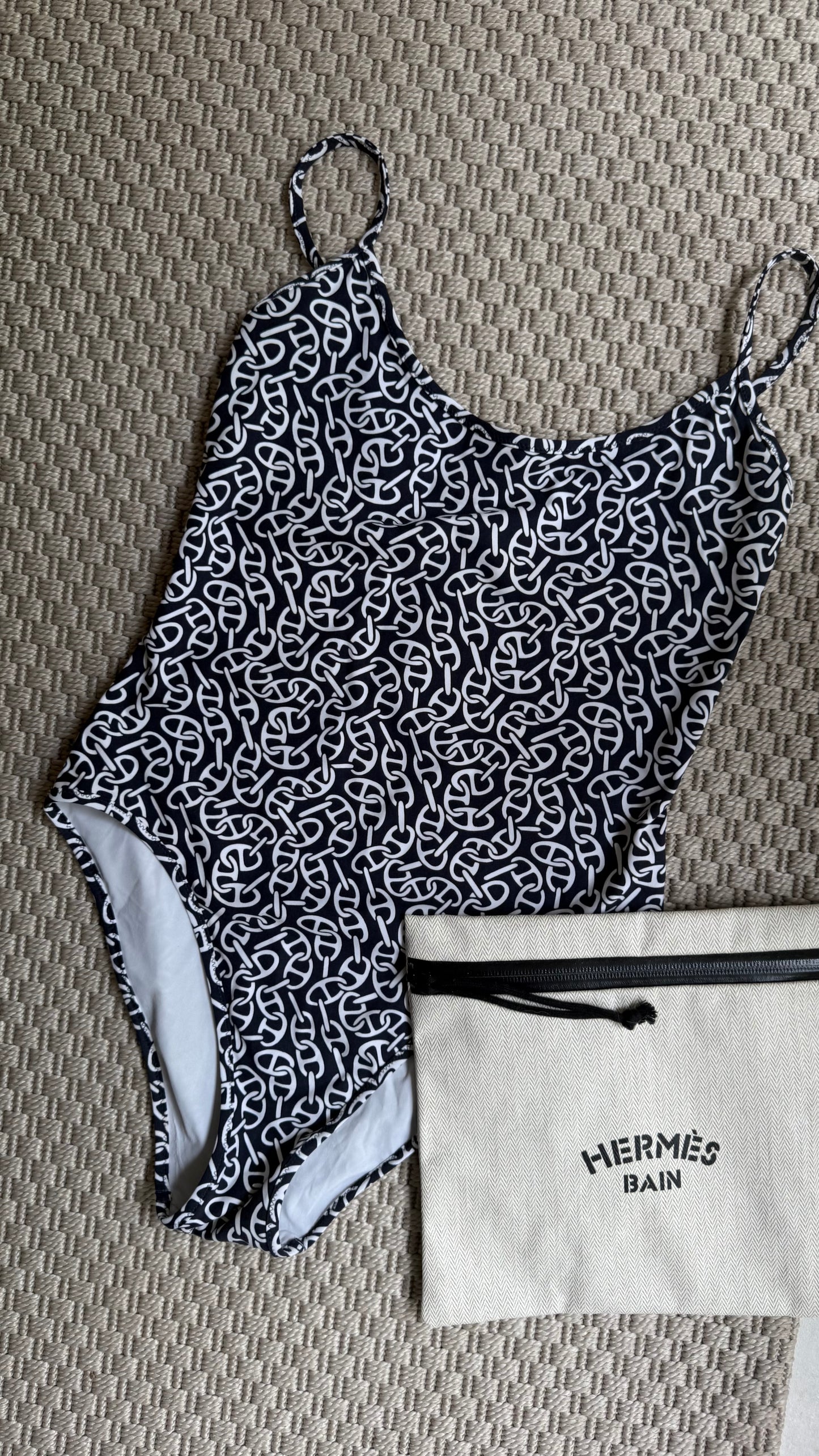 Hermes Naoussa one piece swimsuit - UK 8