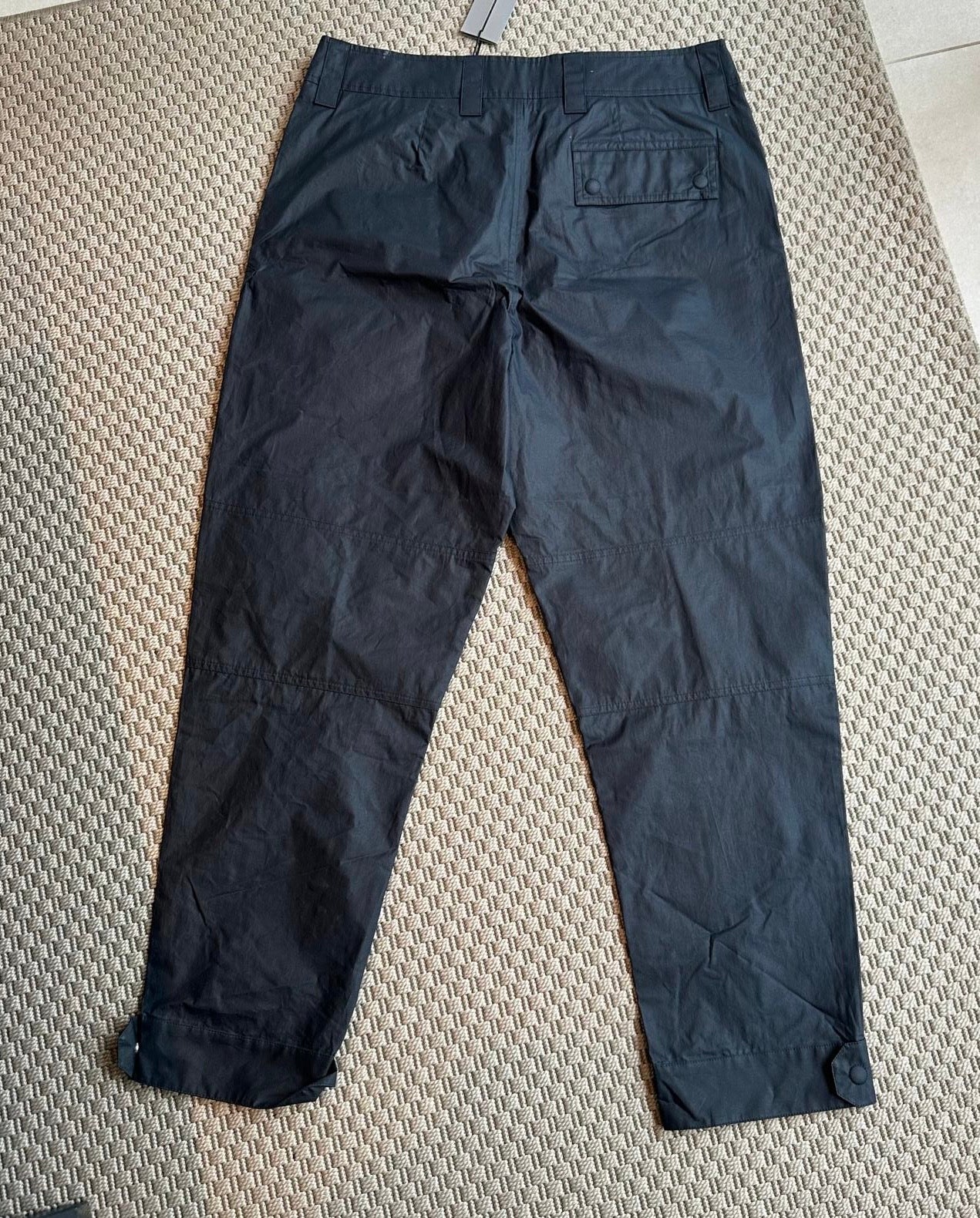 Dior Navy Woven Pants - New In Tags 50/Large