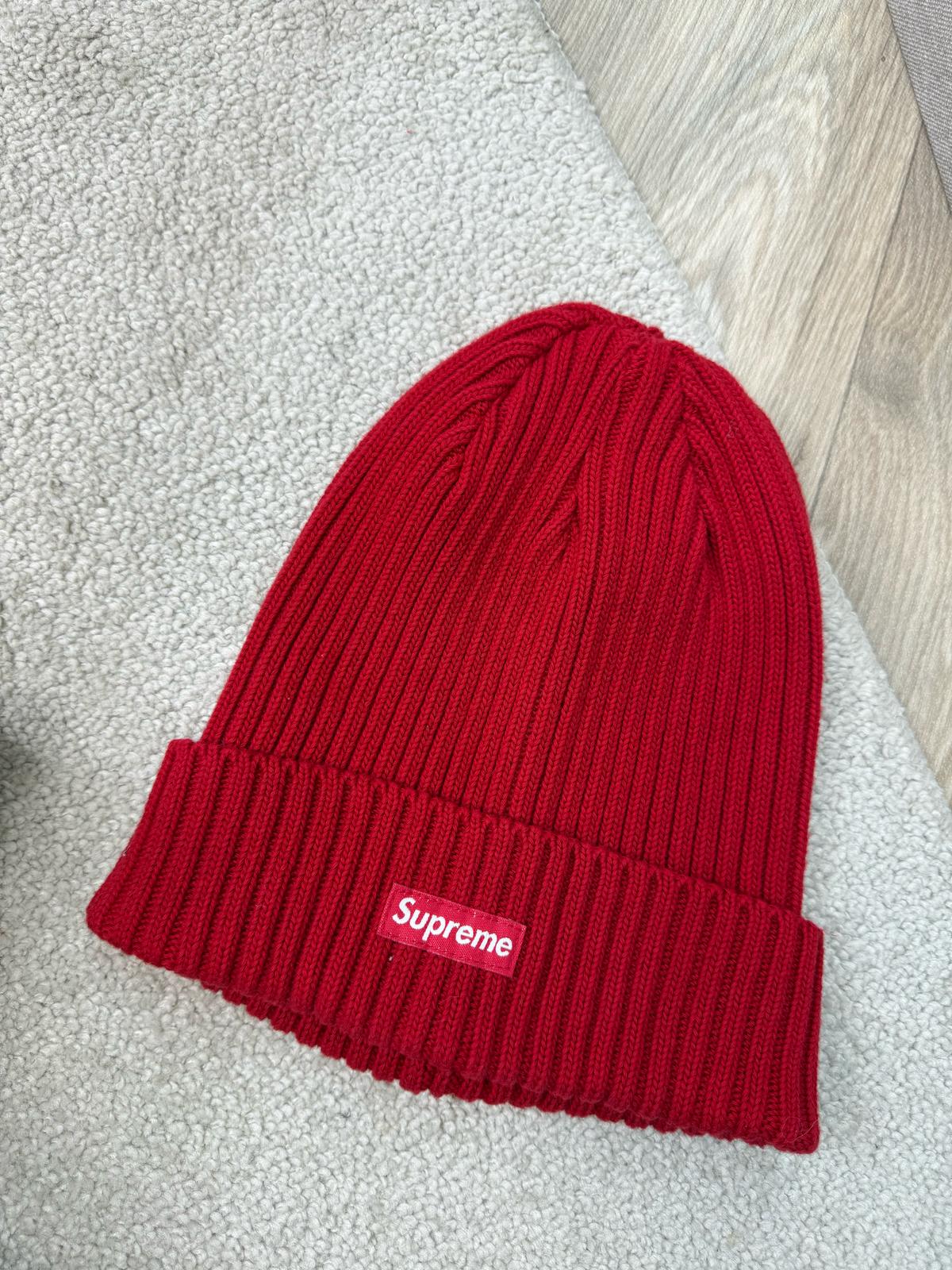 Supreme Red Beanie Hat