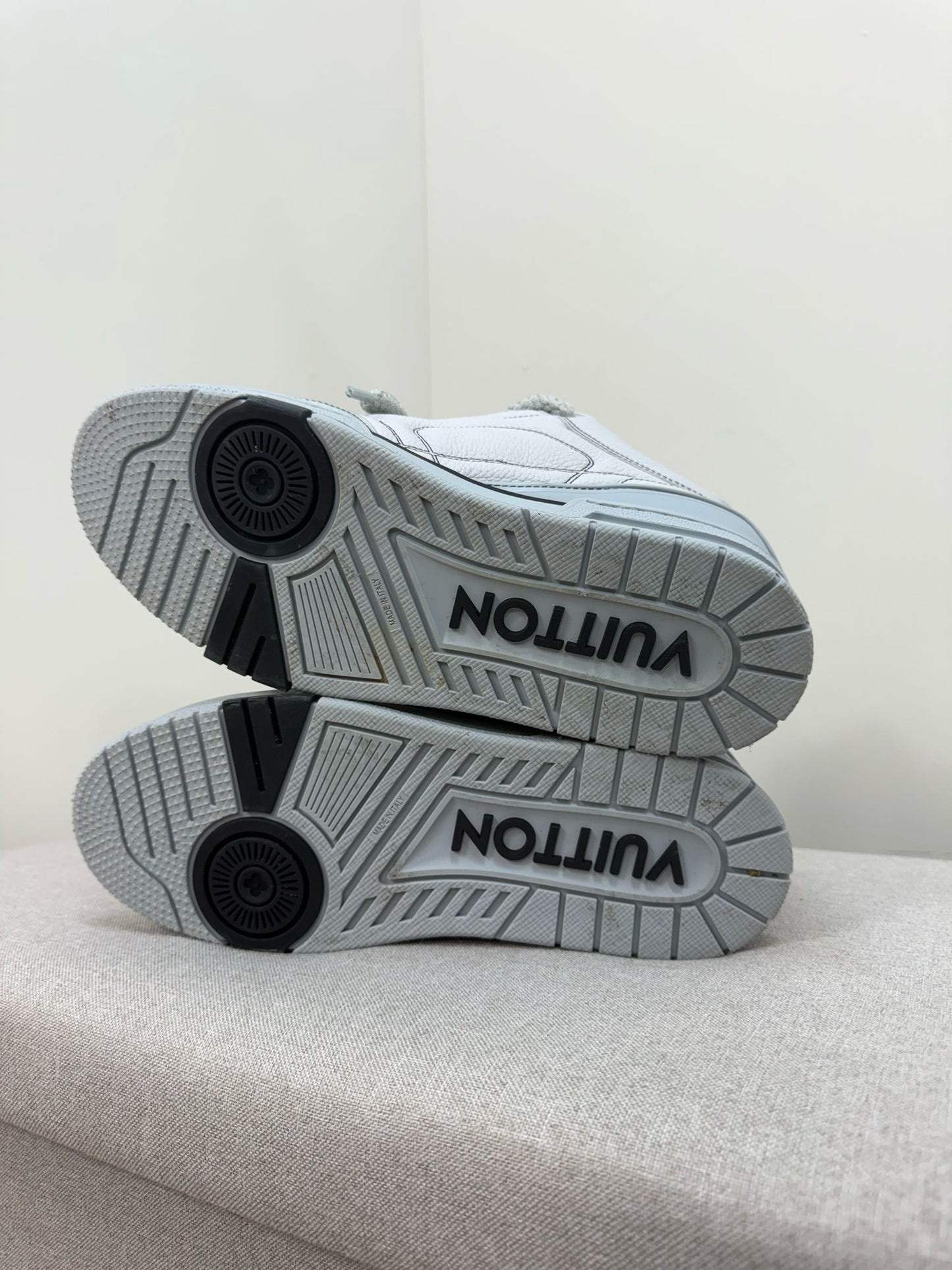 Louis Vuitton Grey Lv Skate Trainer-UK 7.5