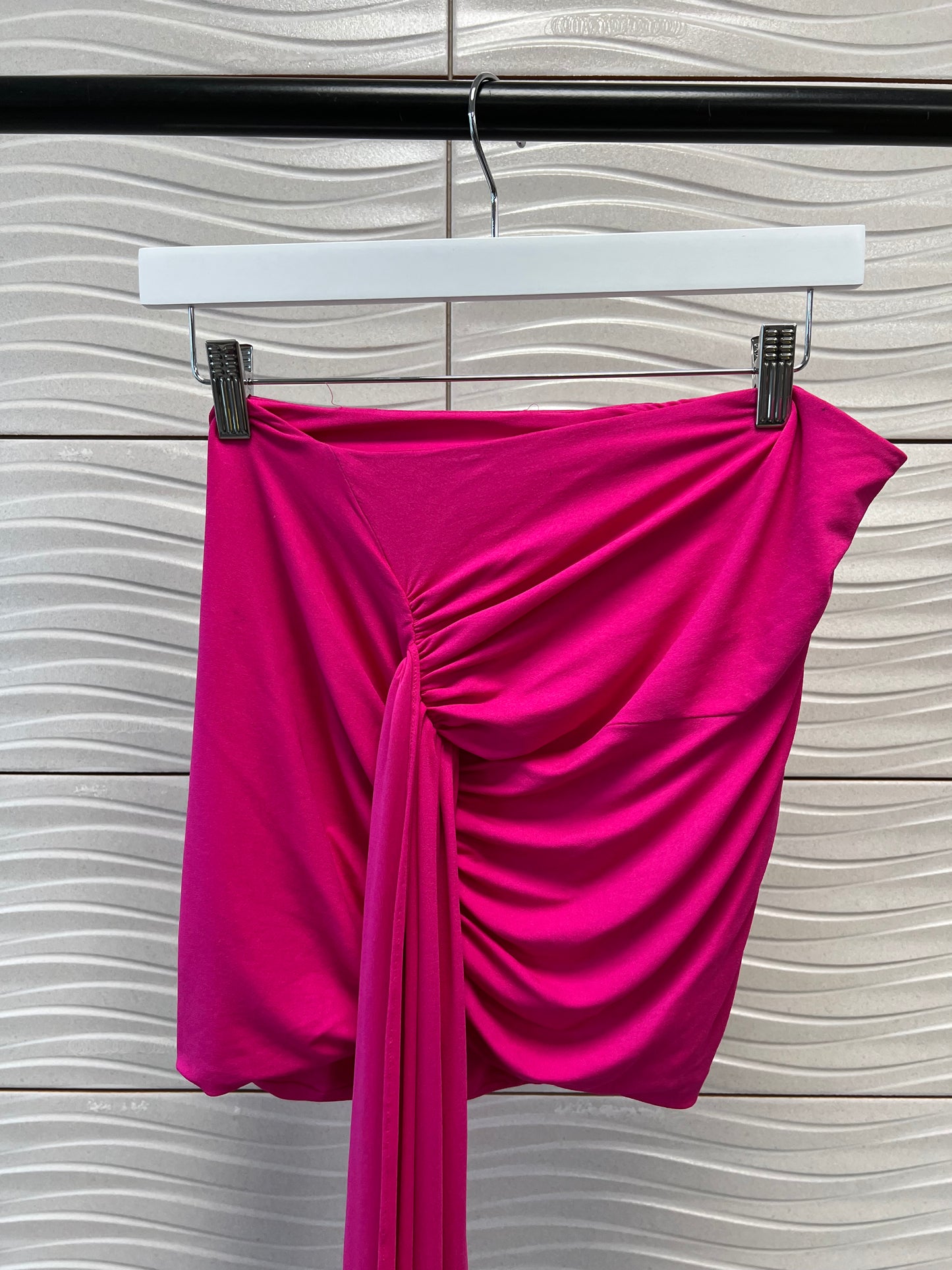 Alexander Vauthier Pink Draped Skirt - Brand New In Tags (40/S-M)