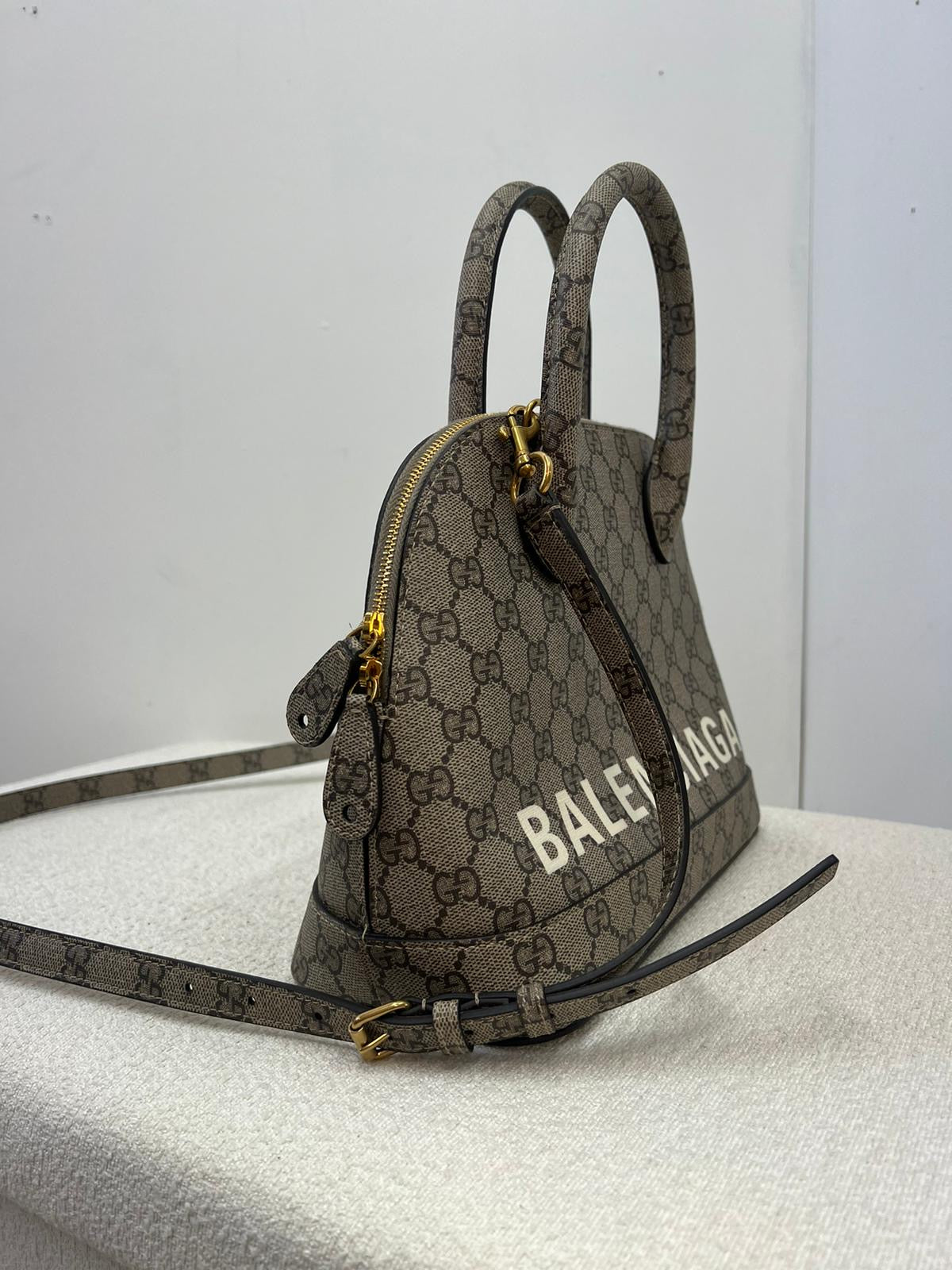 Balenciaga X Gucci GG Supreme The Hacker Project Bag