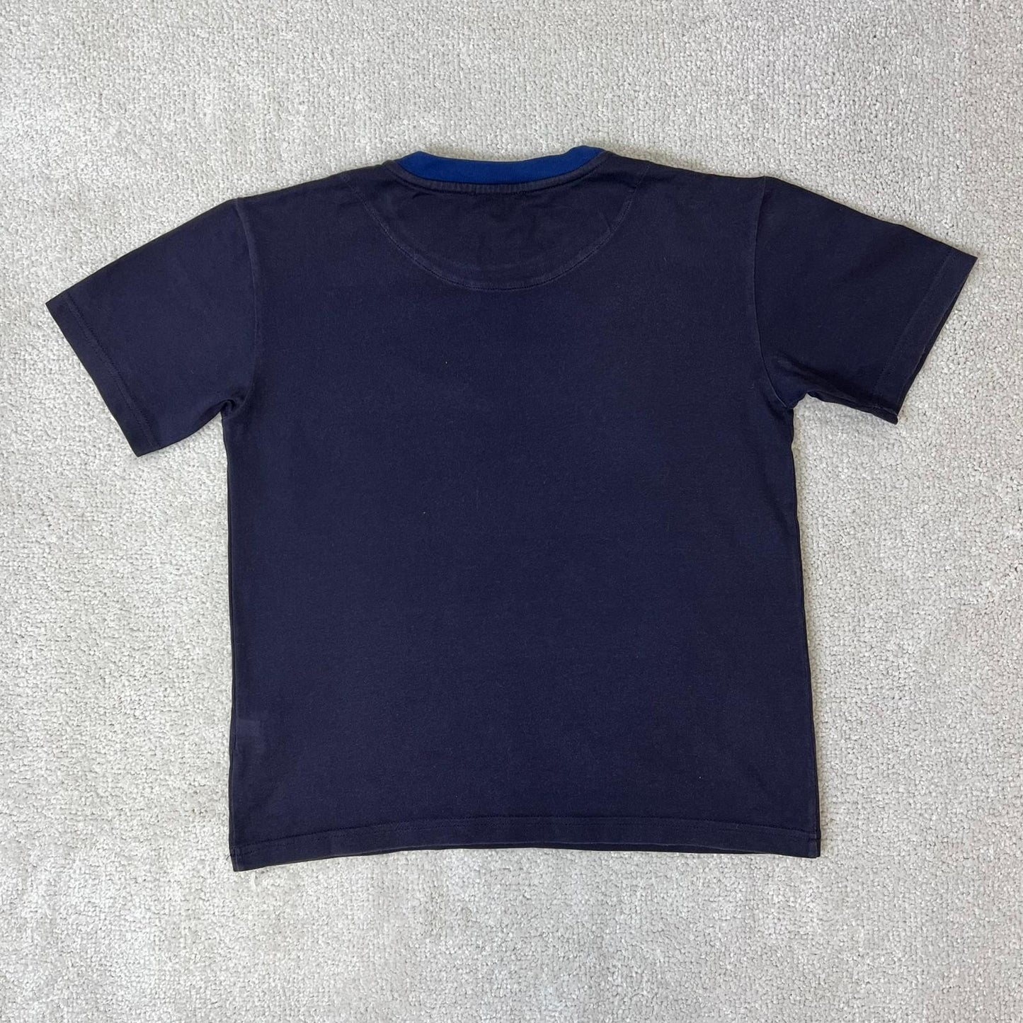 Kids Dolce & Gabbana Navy/Purple Window Shield Print T-Shirt (Age 6)