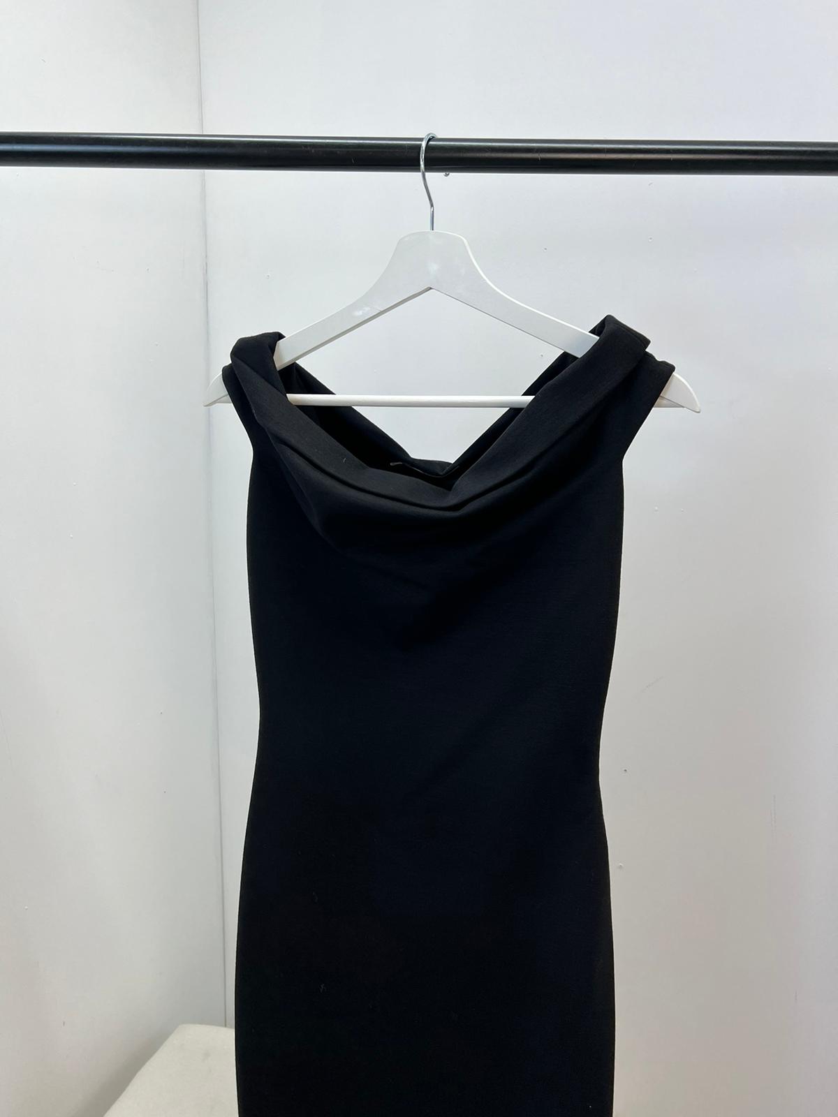 Dsquared2 Black Off-The Shoulder Dress - Medium