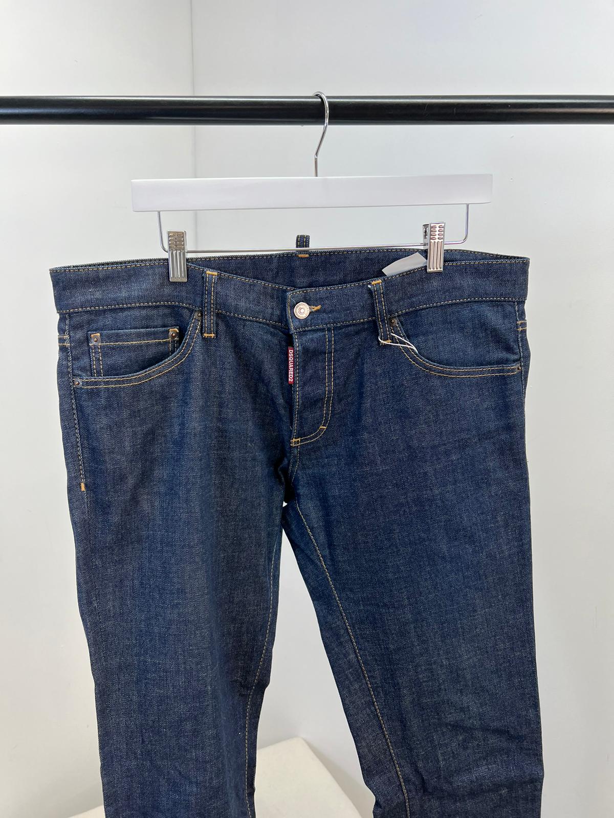 Dsquared2 “24-7” Star Blue Light Distressed Jeans (L50)