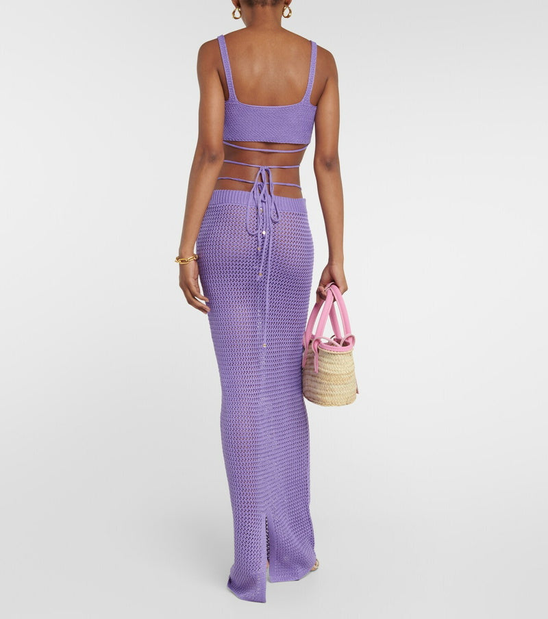 Bananhot Purple Holt Skirt & Bralette Set -UK 8