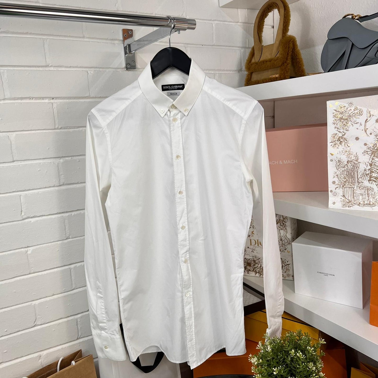 Dolce & Gabbana White Shirt (15.5/39)