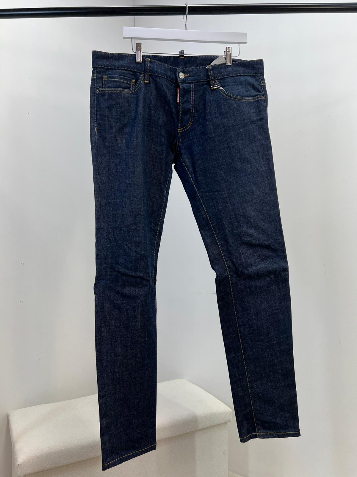 Dsquared2 “24-7” Star Blue Light Distressed Jeans (L50)