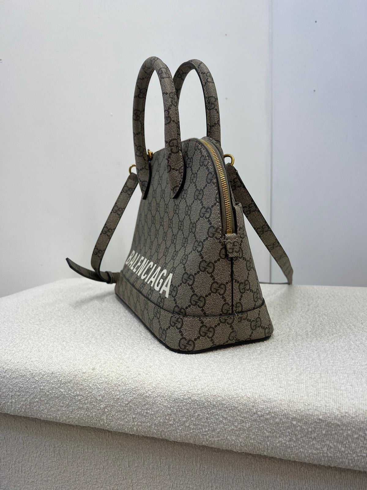 Balenciaga X Gucci GG Supreme The Hacker Project Bag