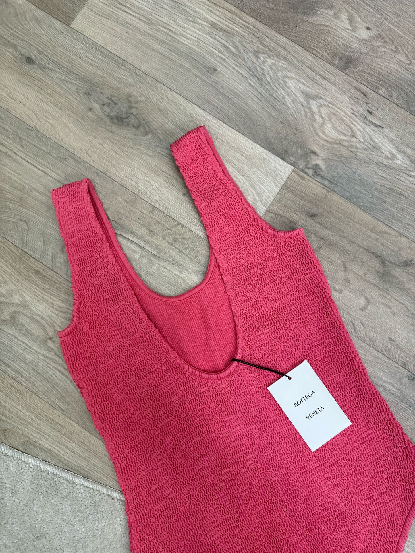 Bottega Veneta Hot Pink Swimsuit , Brand New - UK 8