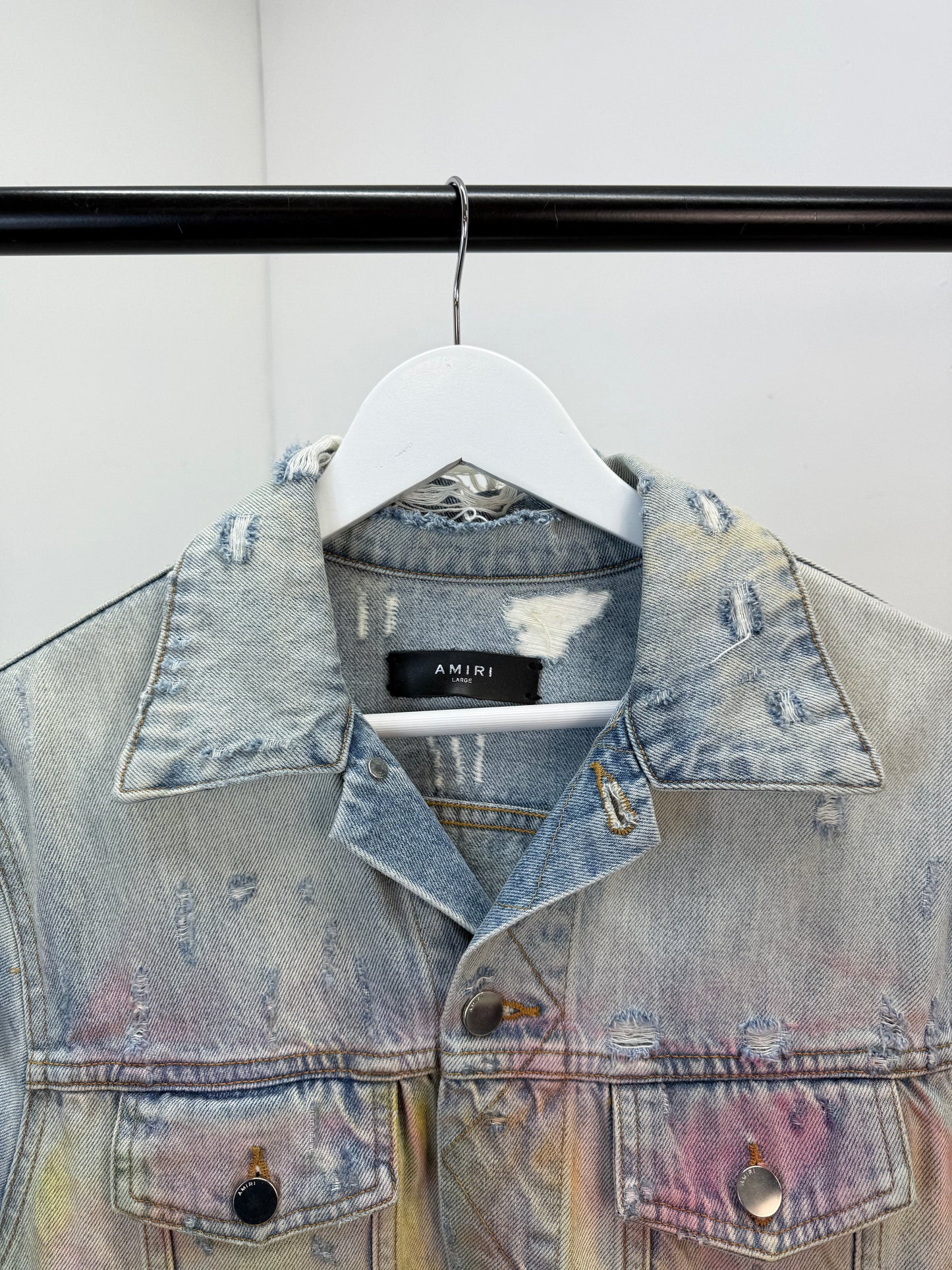 Amiri Hollywood Denim Jacket - Large