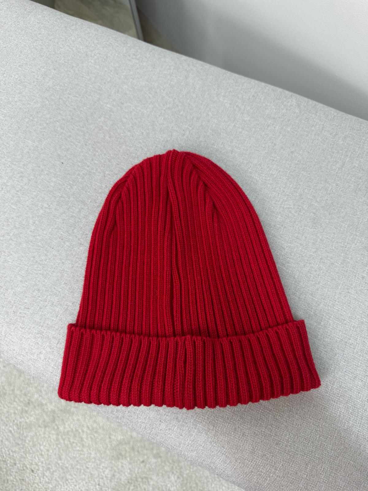 Supreme Red Beanie Hat
