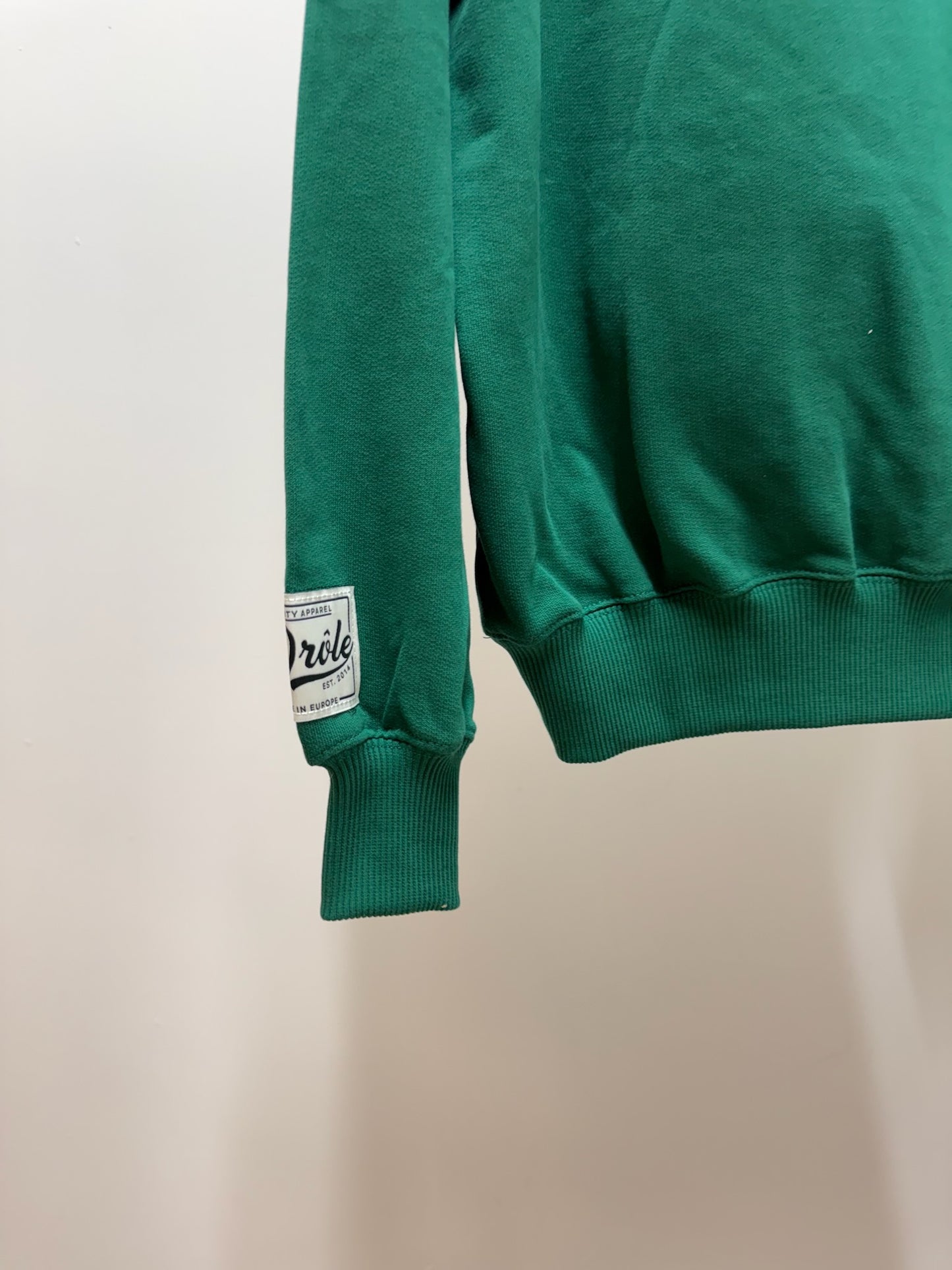 Drôle De Monsieur Green Yellow Logo Hoodie- In Tags Small