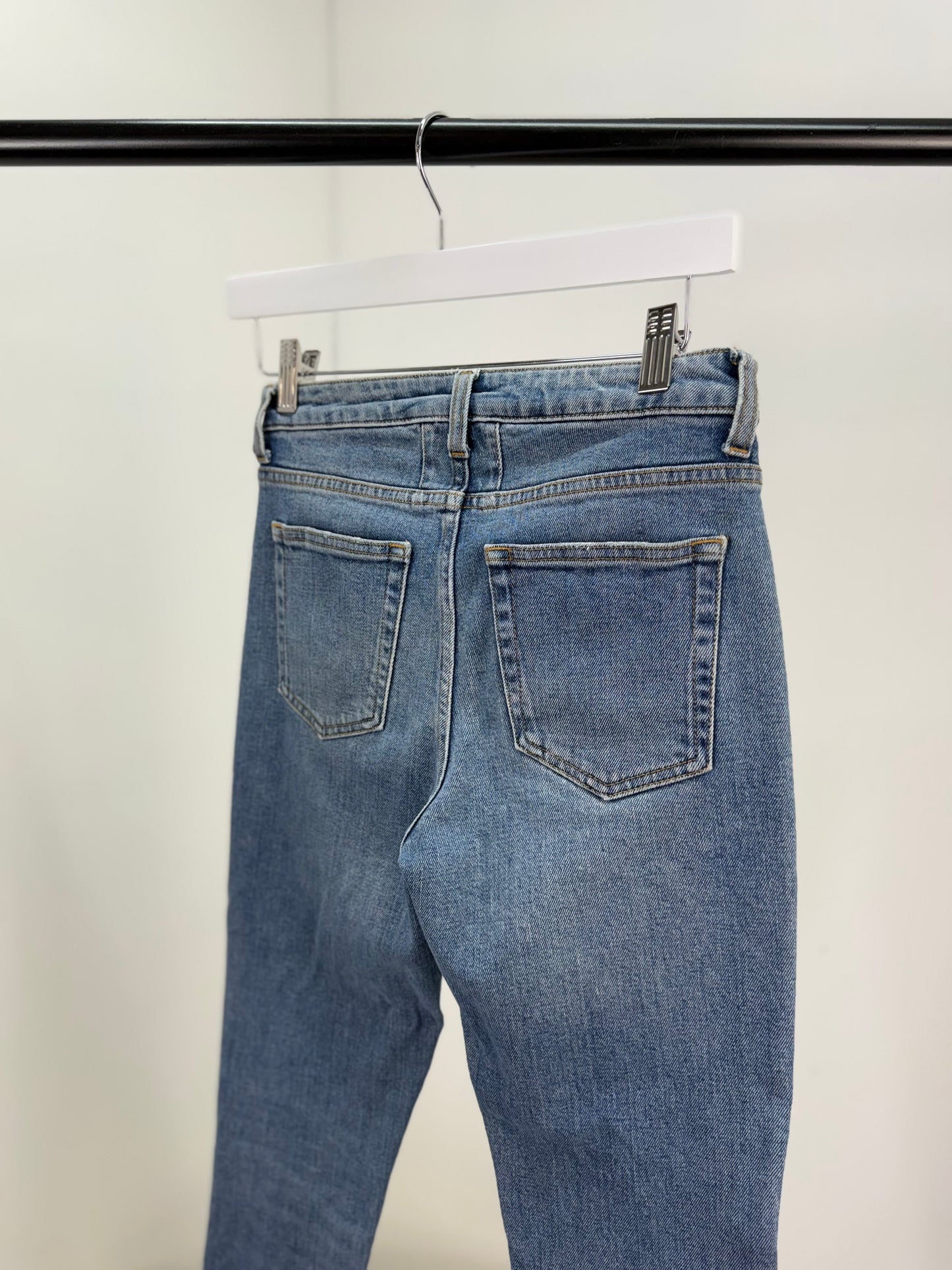Saint Laurent Acid Light Blue Wash Jeans - UK 6/8