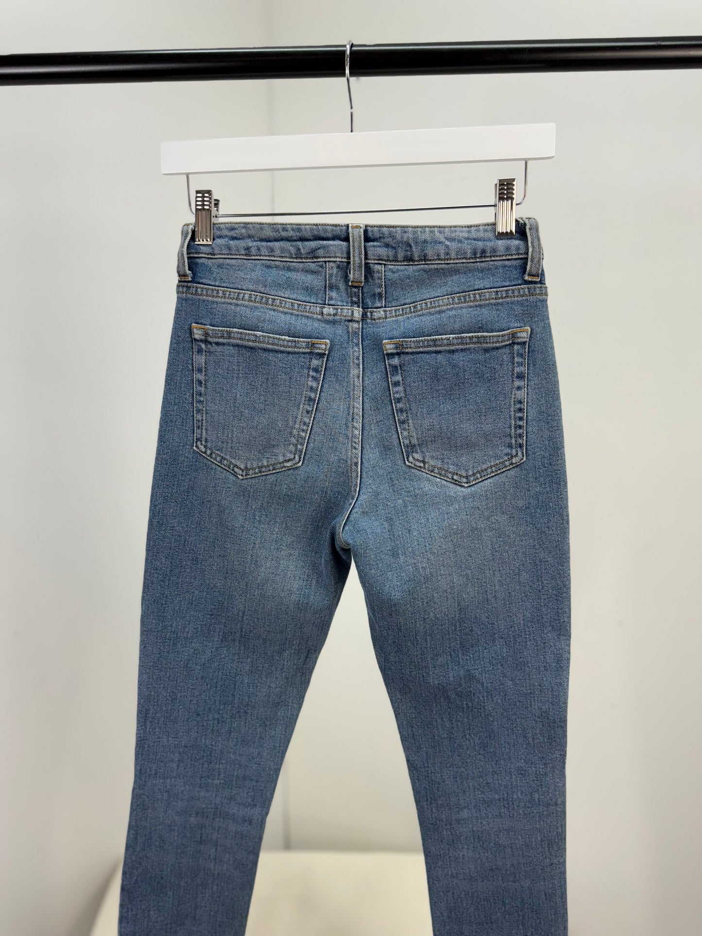 Saint Laurent Acid Light Blue Wash Jeans - UK 6/8
