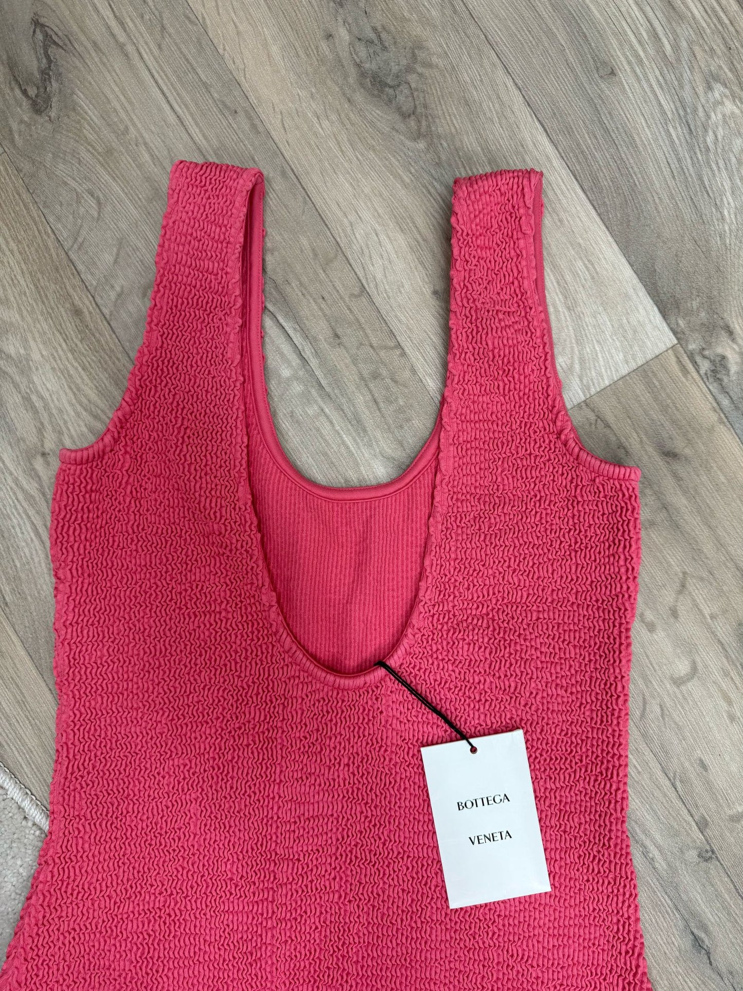 Bottega Veneta Hot Pink Swimsuit , Brand New - UK 8