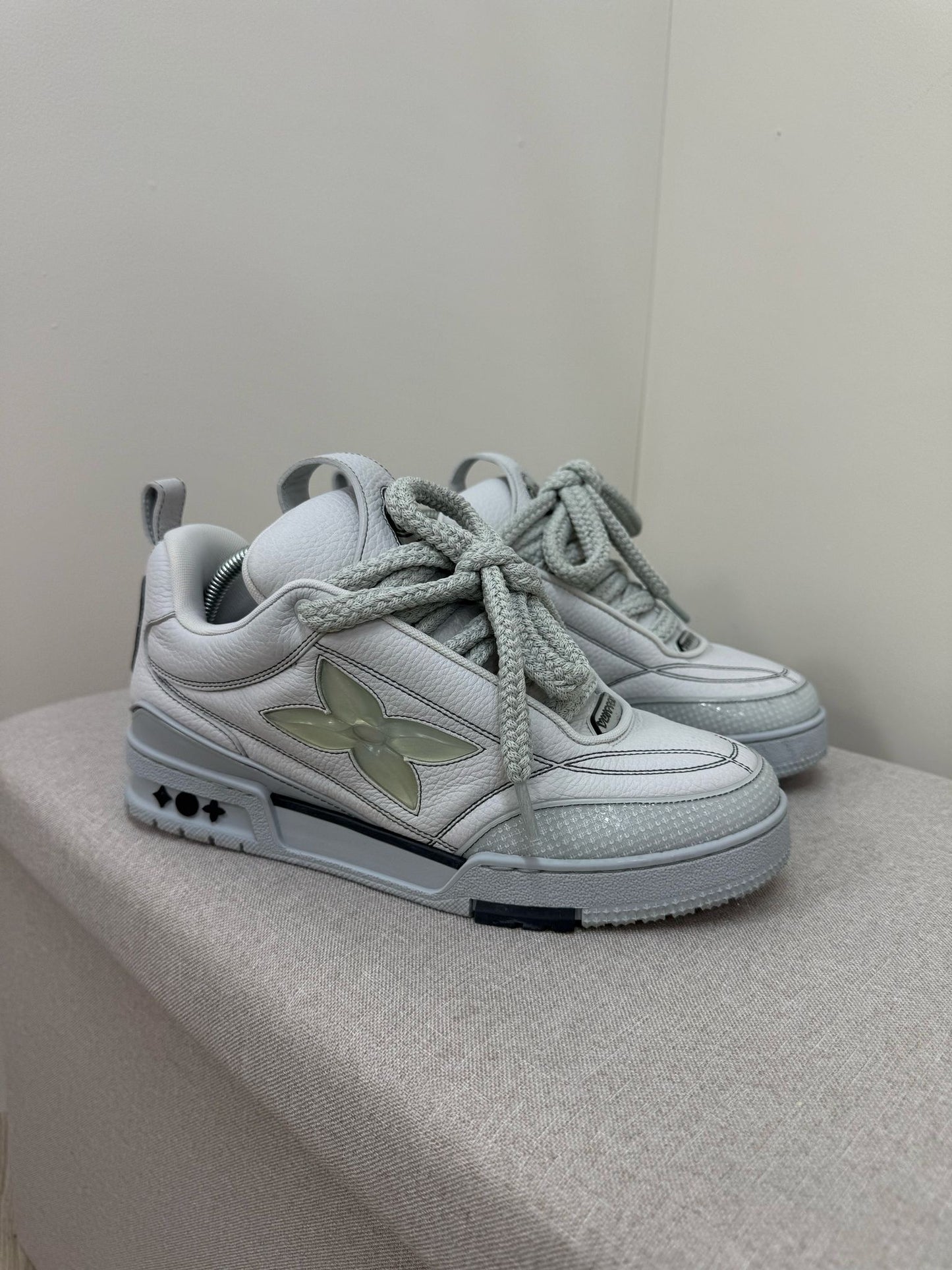 Louis Vuitton Grey Lv Skate Trainer-UK 7.5