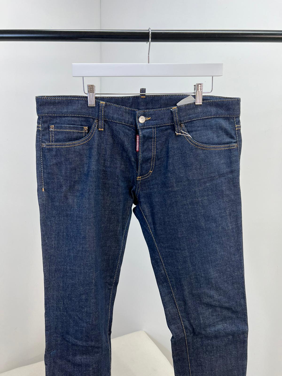Dsquared2 “24-7” Star Blue Light Distressed Jeans (L50)
