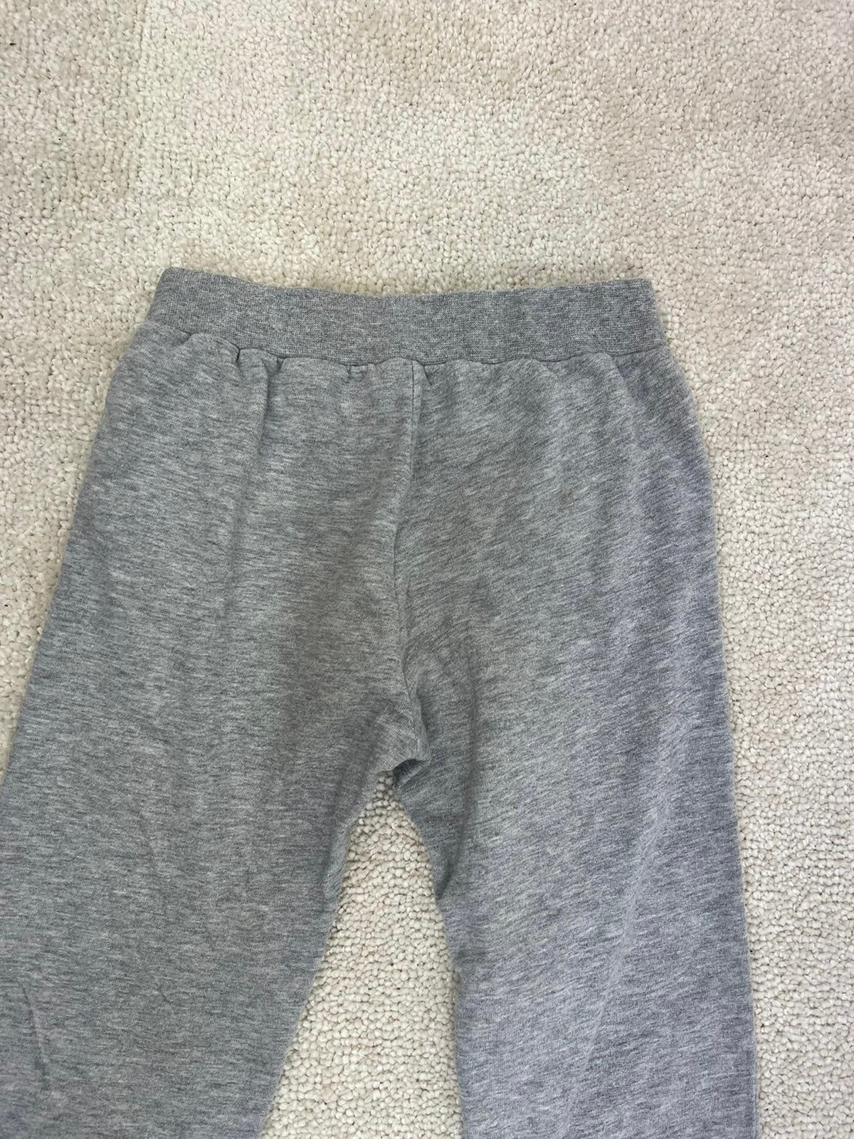 Kids Gucci Grey & Red Logo Stripe Pocket Detail Tracksuit Bottom (Age 24m)