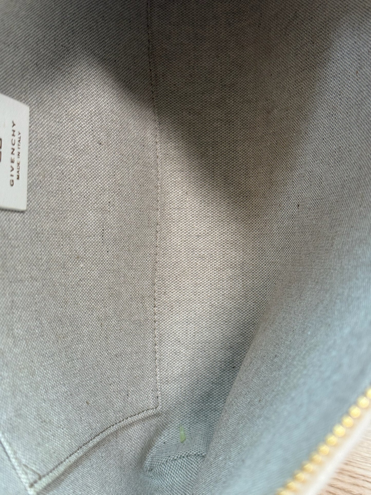 Givenchy Travel raffia pouch