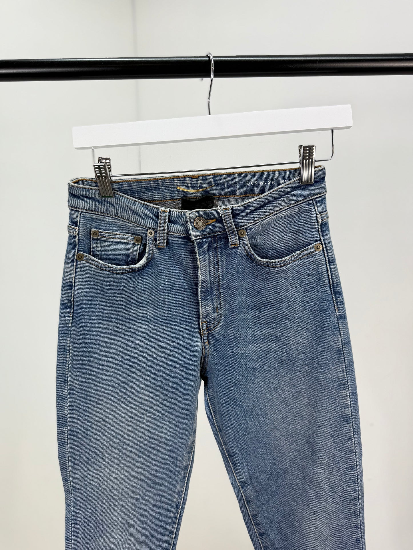 Saint Laurent Acid Light Blue Wash Jeans - UK 6/8