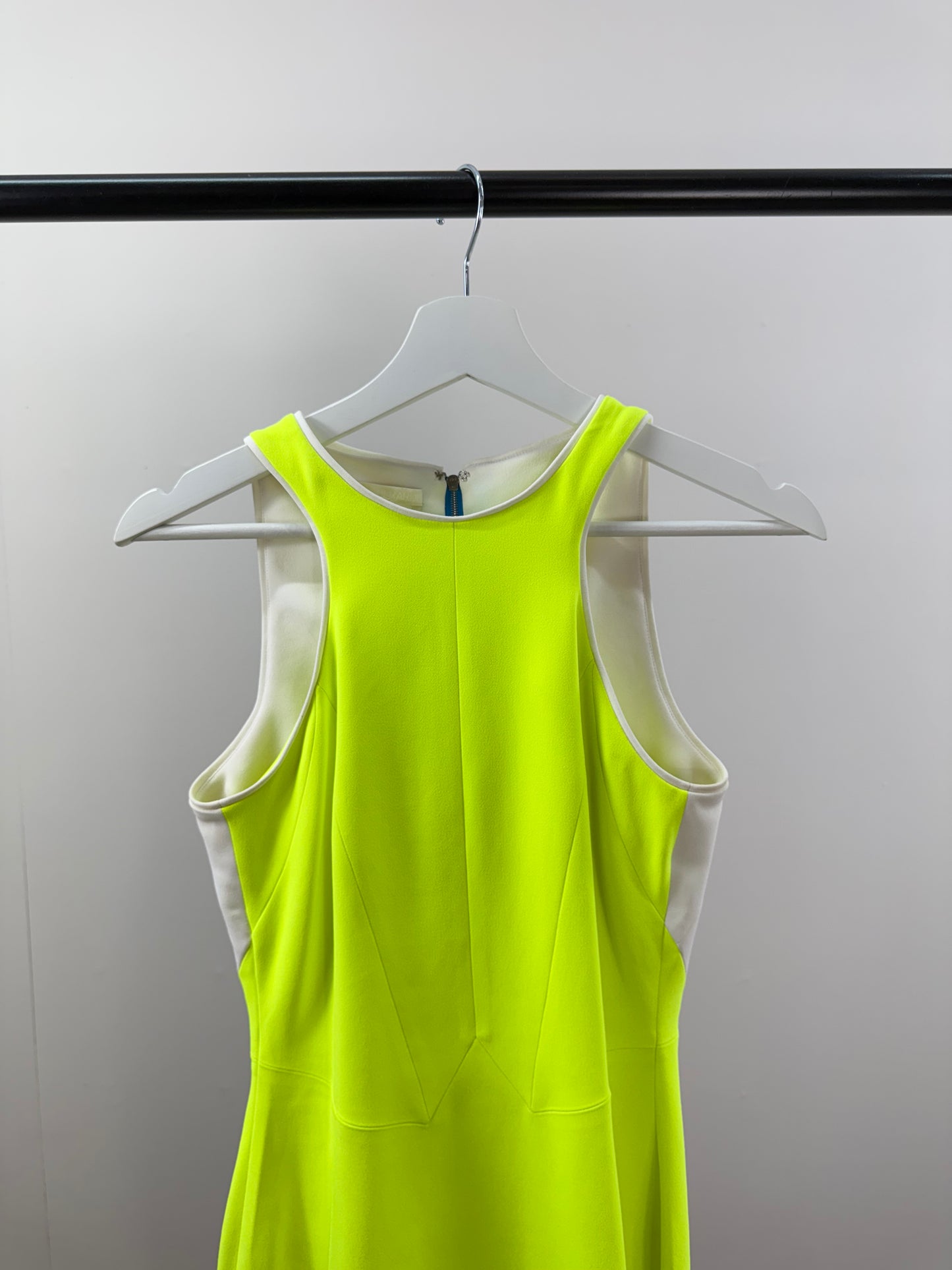 Antonio Baradi Neon Contrast Mini Dress - Small