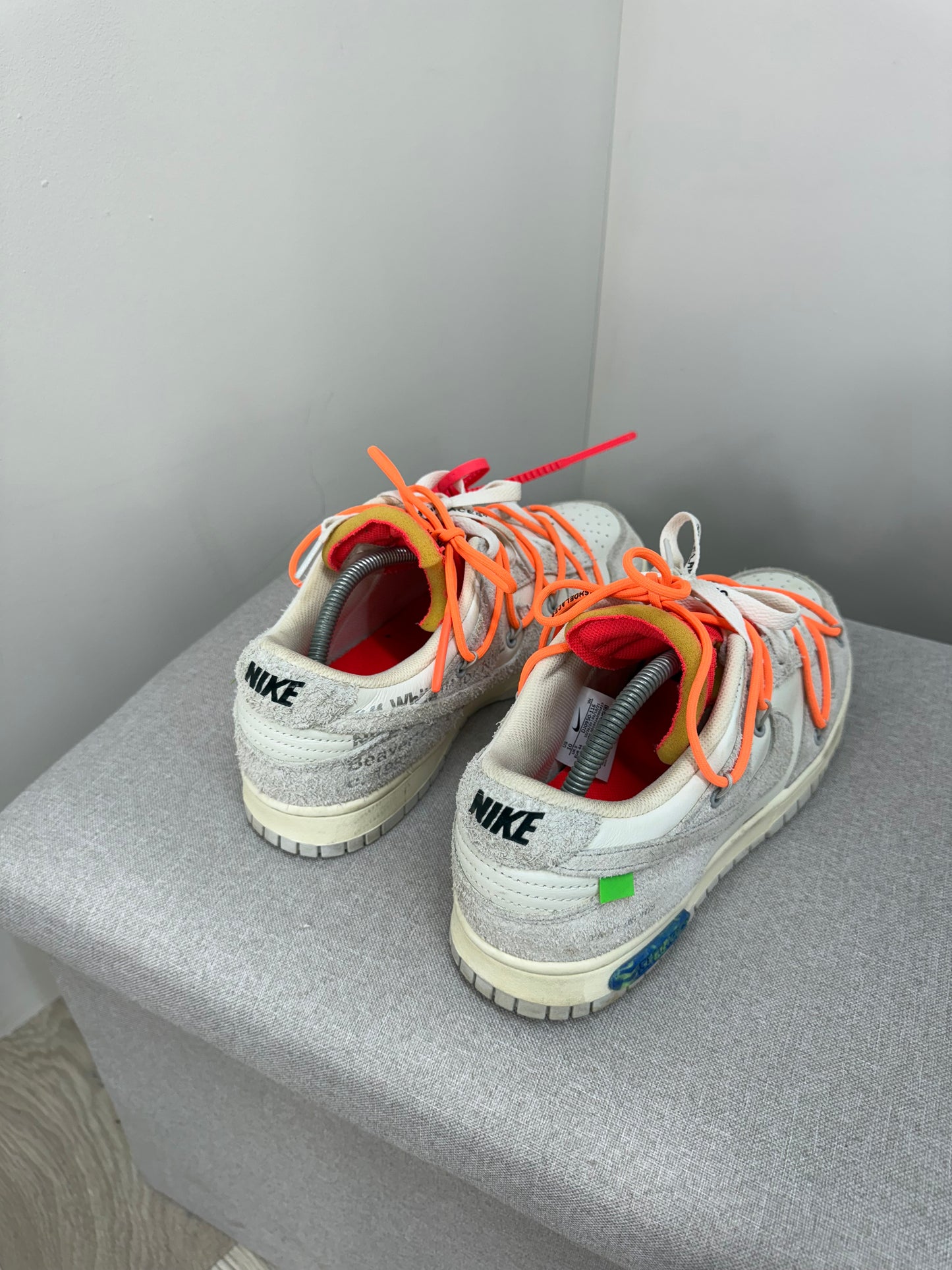Nike Dunk low Sail /Orange Trainers-UK9