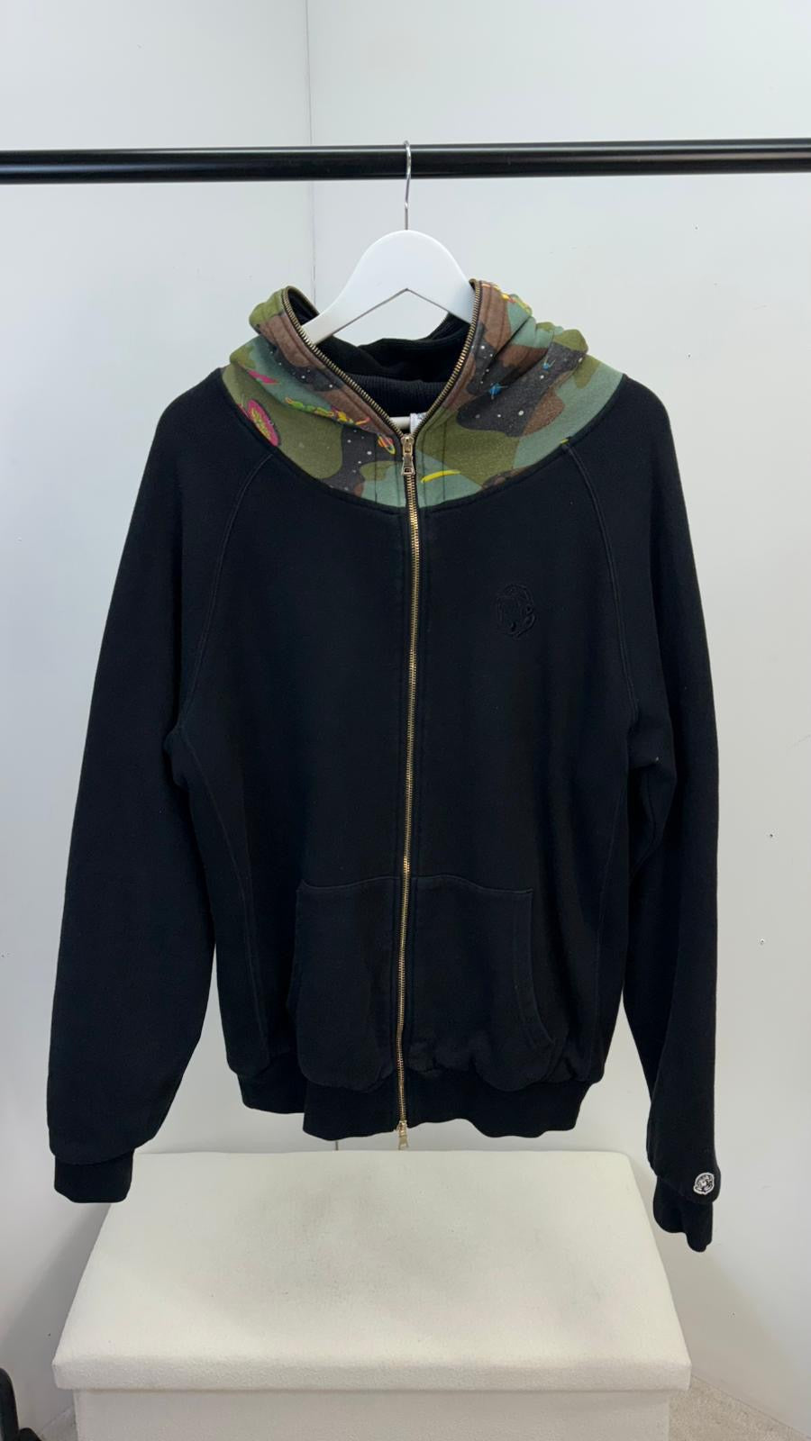 Billionaire Boys Club Mens Black Space World Jacket - Large