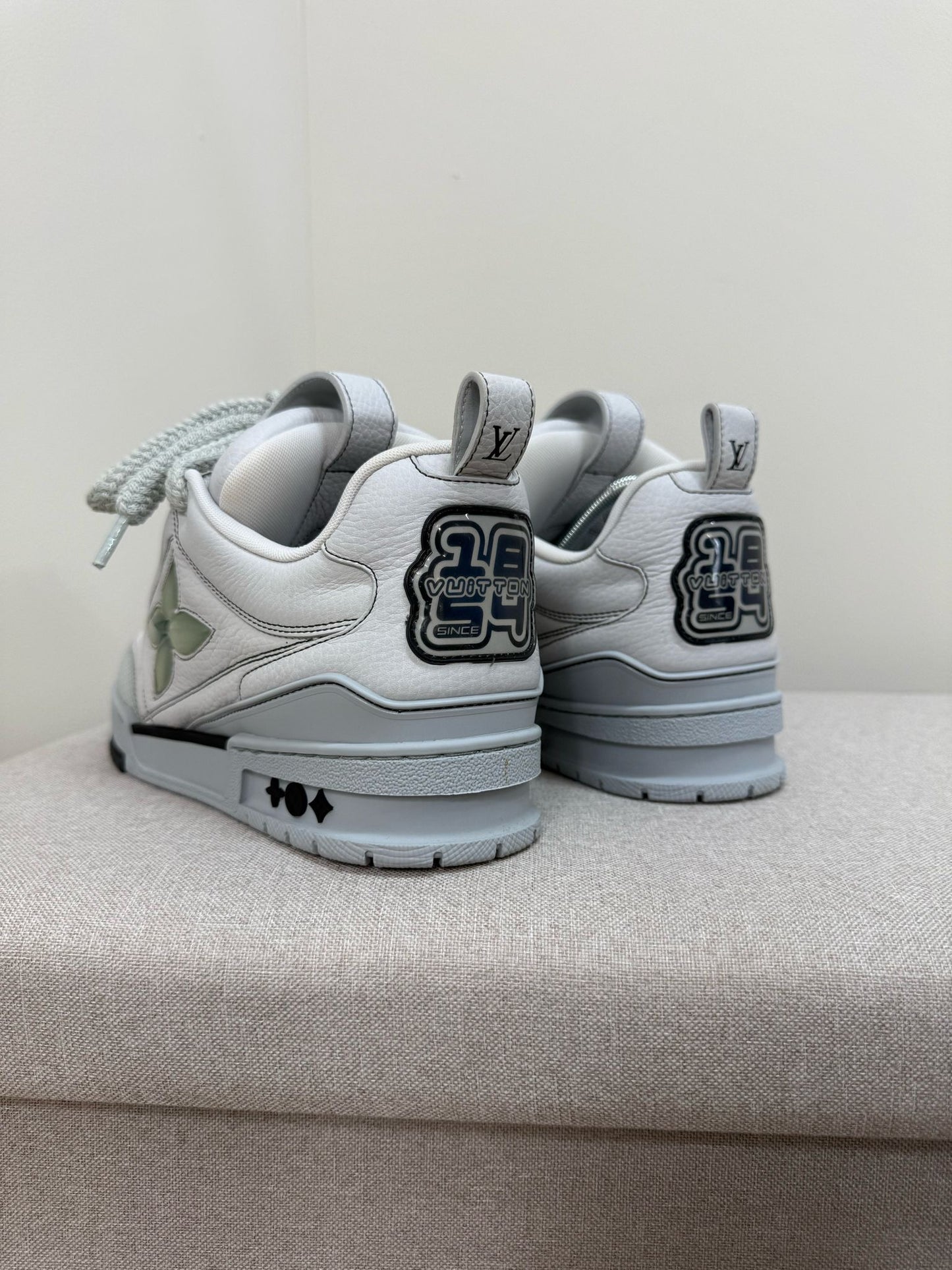 Louis Vuitton Grey Lv Skate Trainer-UK 7.5
