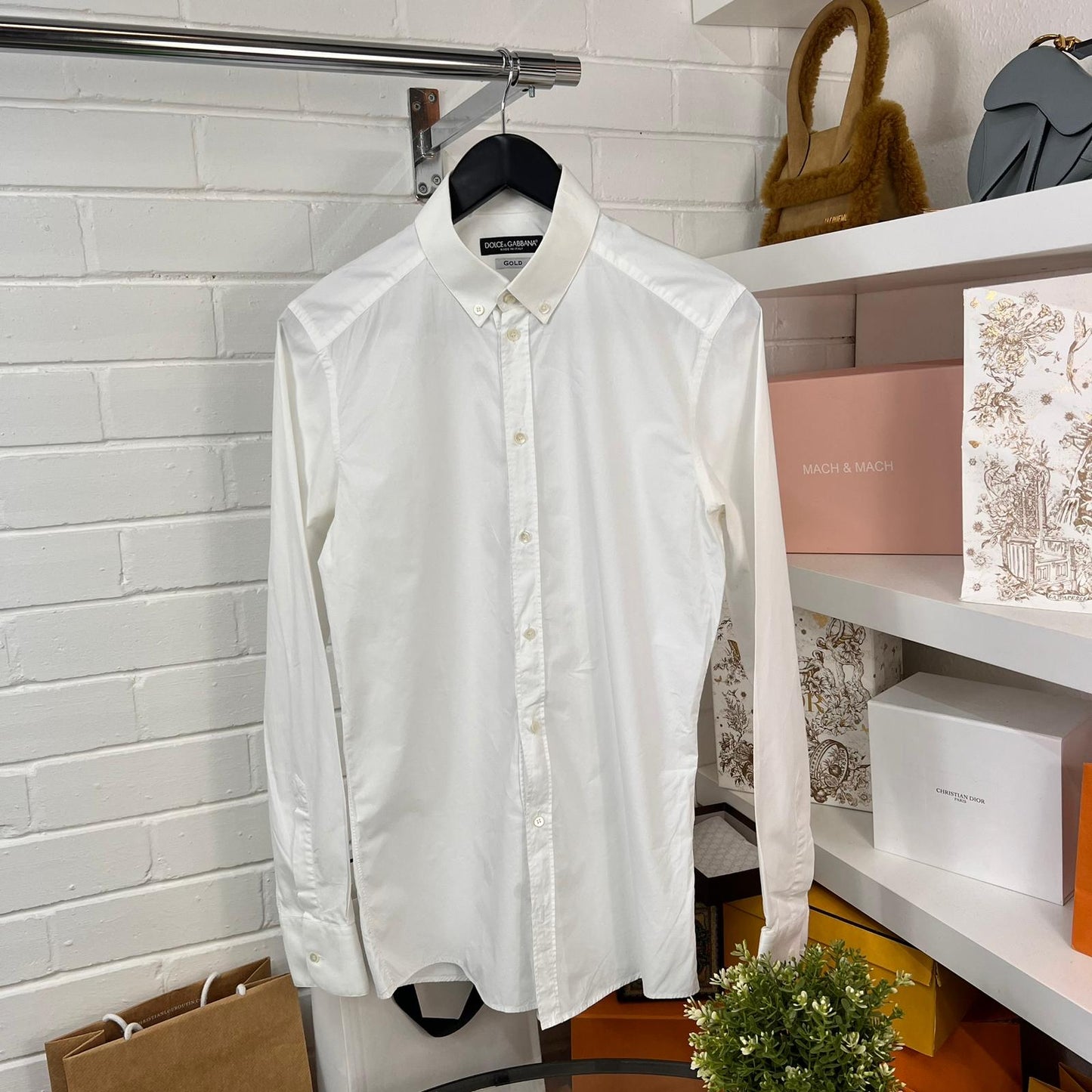 Dolce & Gabbana White Shirt (15.5/39)