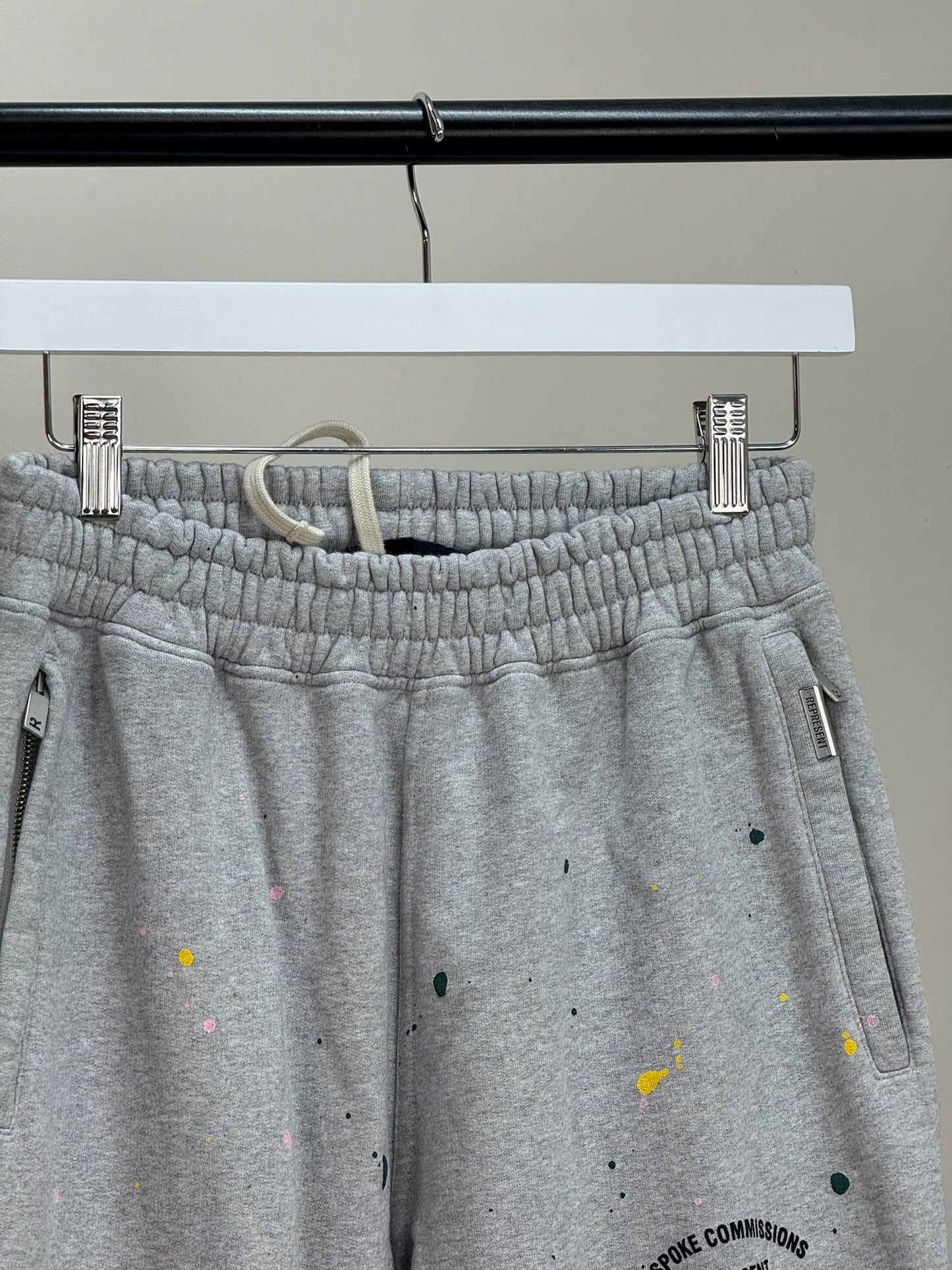 Represent Grey Paint splash tracksuit Set - M/L