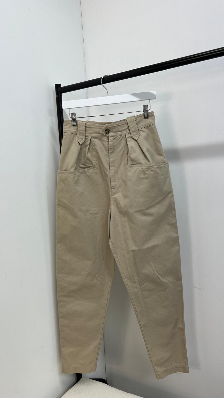 Isabel Marant Nude Parachute Trouser - UK 8