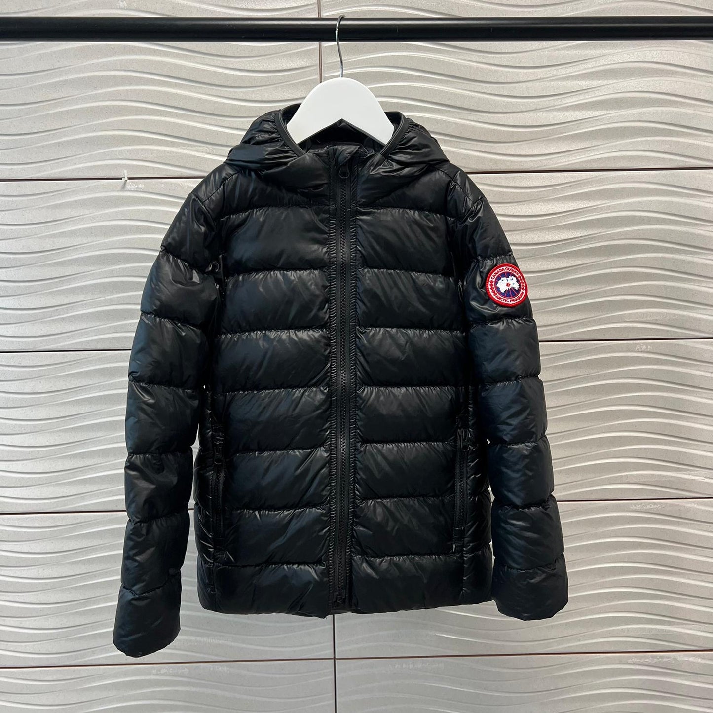 Canada Goose kids black puffer coat - Age 7/8