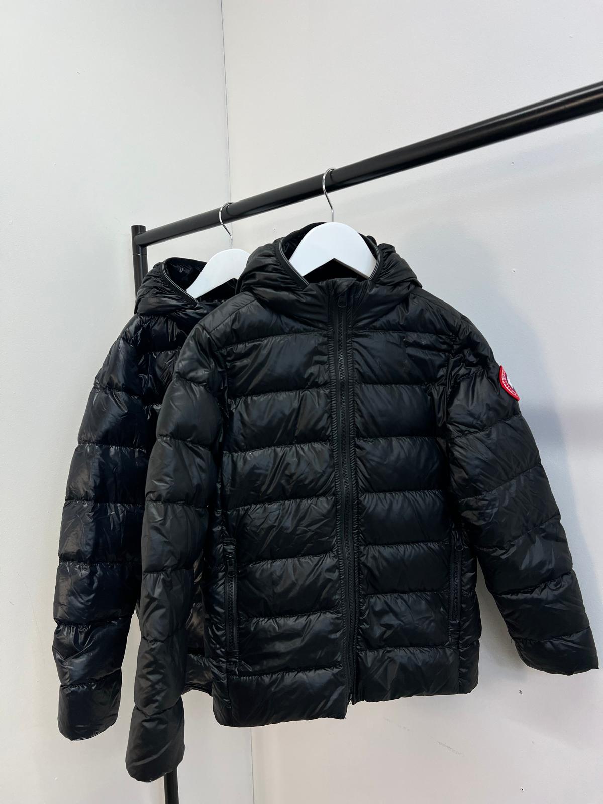 Canada Goose kids black puffer coat - Age 7/8