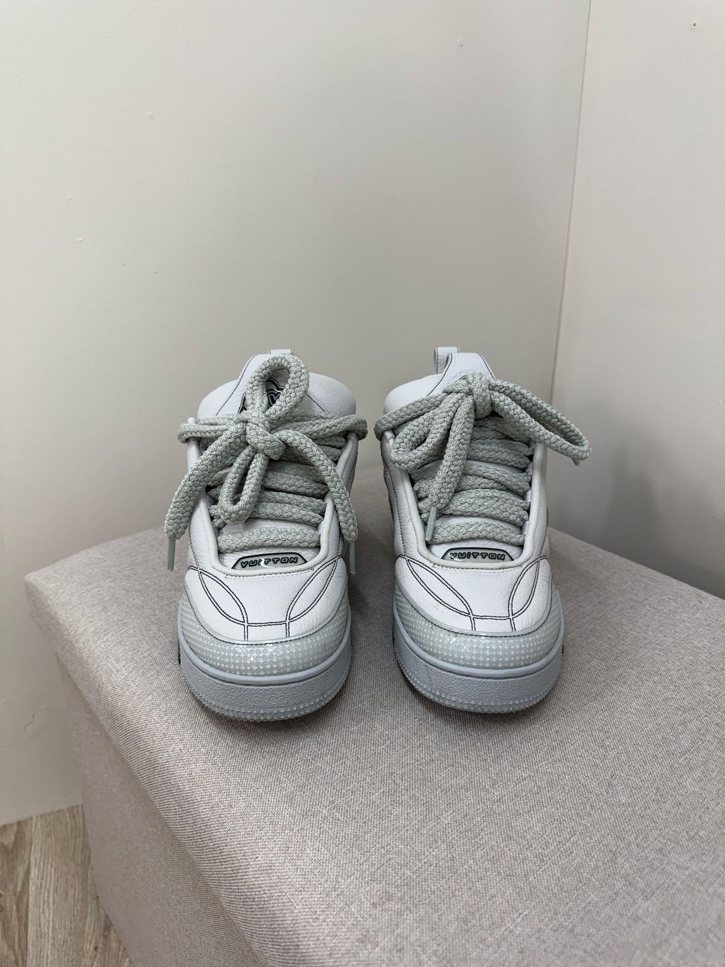 Louis Vuitton Grey Lv Skate Trainer-UK 7.5