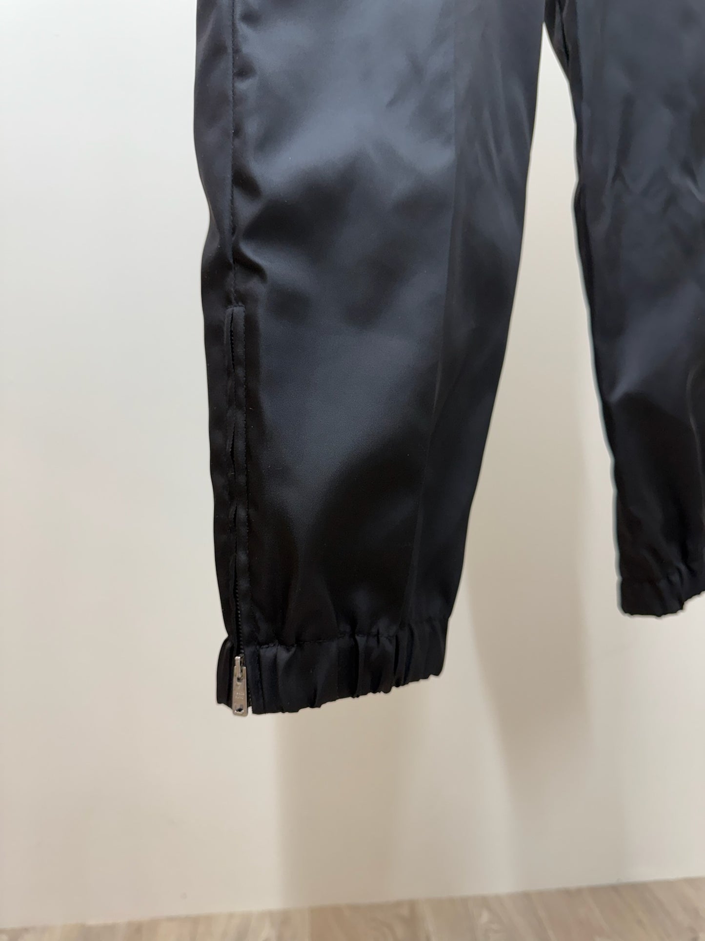 Prada Straight-Leg Re-Nylon Gabardine Trousers-42/Small