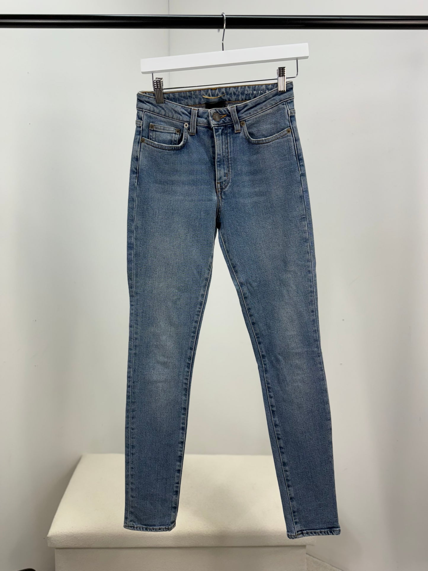 Saint Laurent Acid Light Blue Wash Jeans - UK 6/8