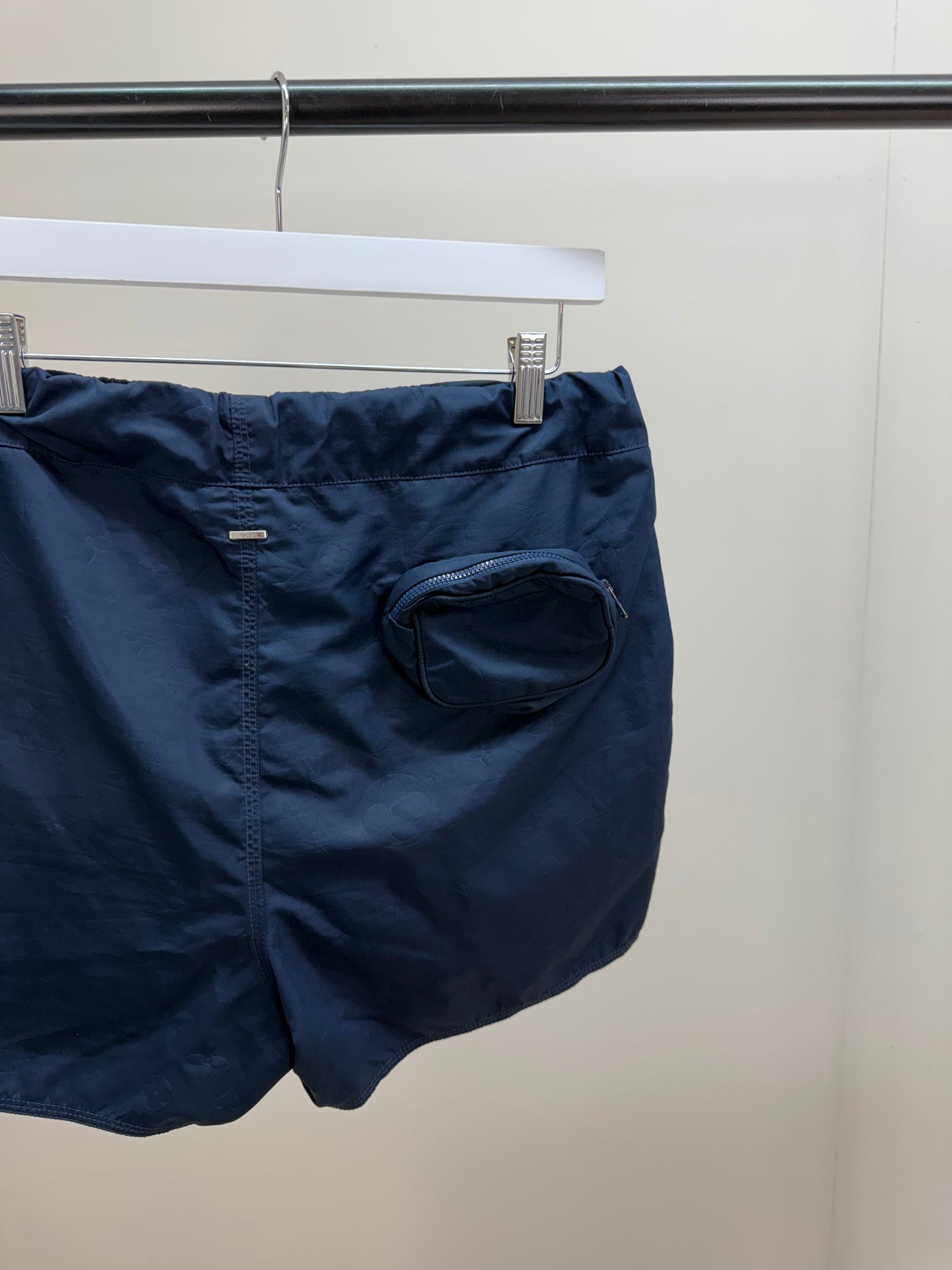 Louis Vuitton Navy Damier Signature Swimshorts - Medium