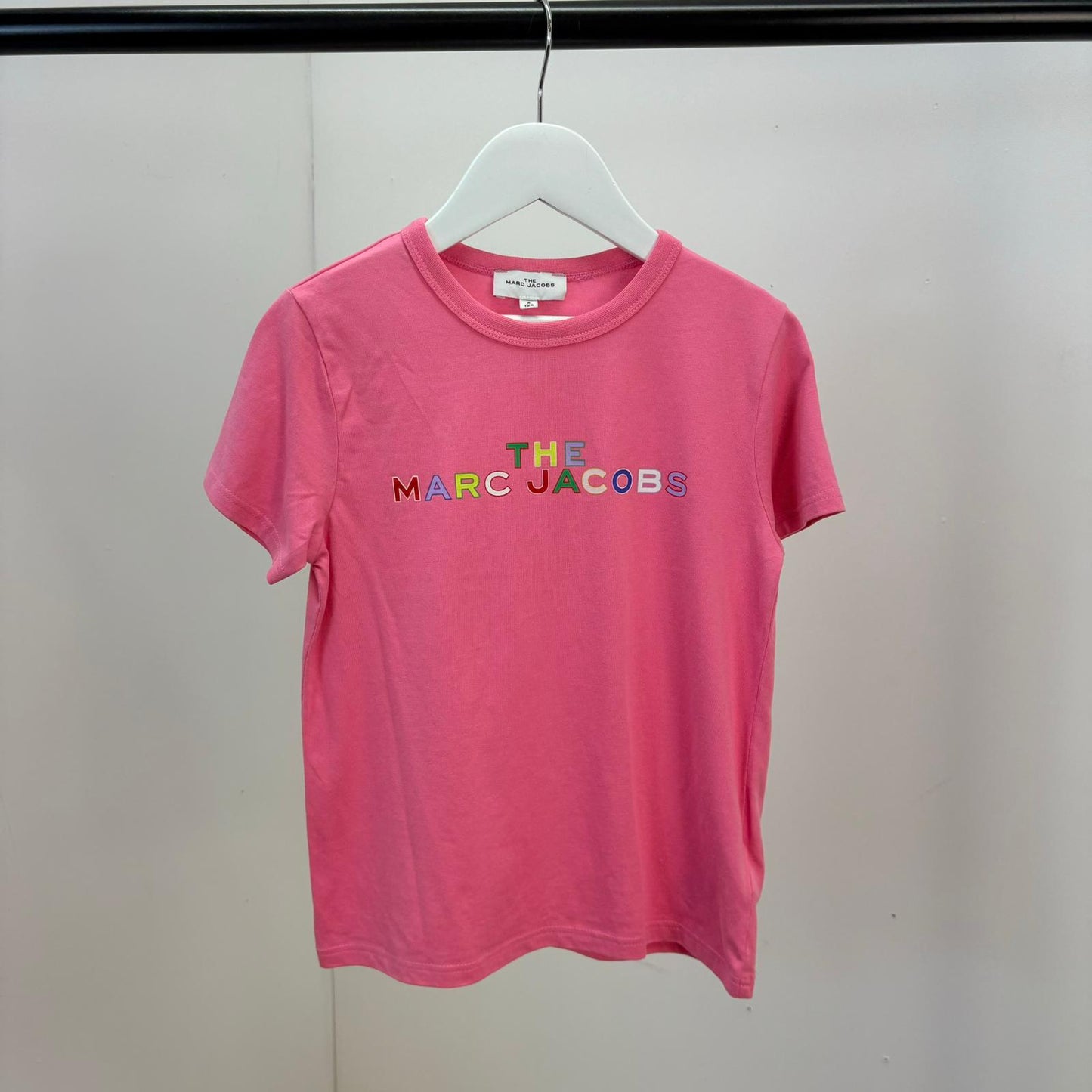 Kids Marc Jacobs Pink Logo T-Shirt- Age 8