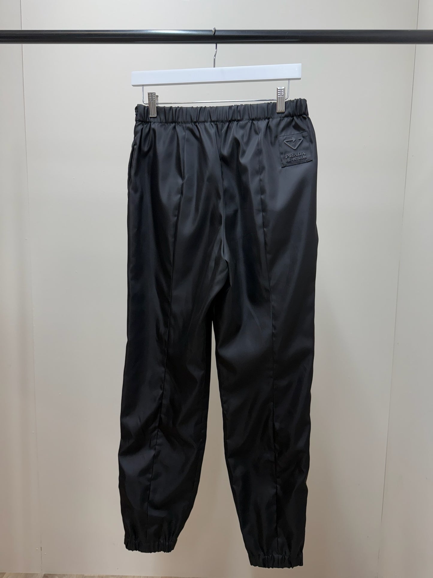 Prada Straight-Leg Re-Nylon Gabardine Trousers-42/Small