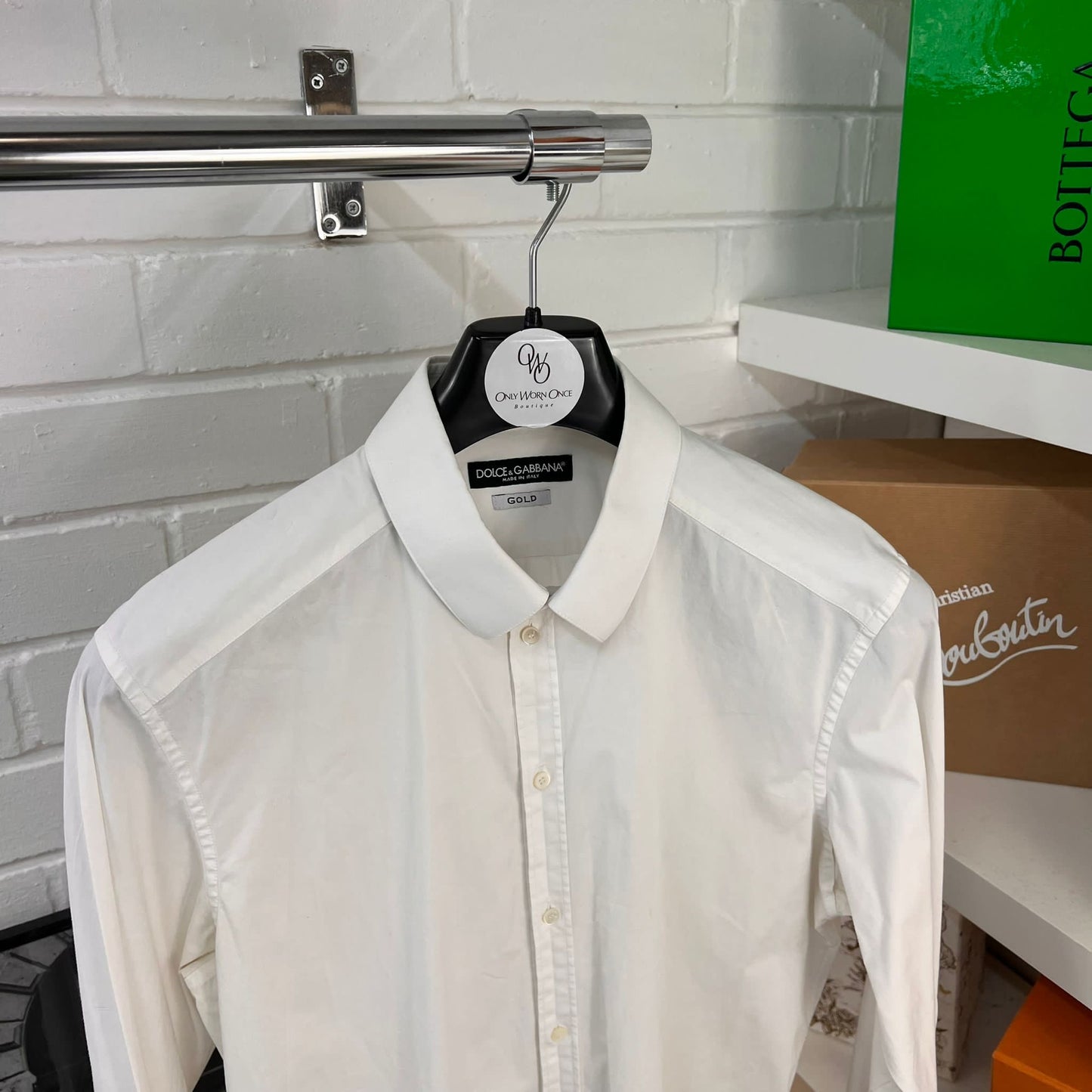 Dolce & Gabbana White Shirt (15.5/39)